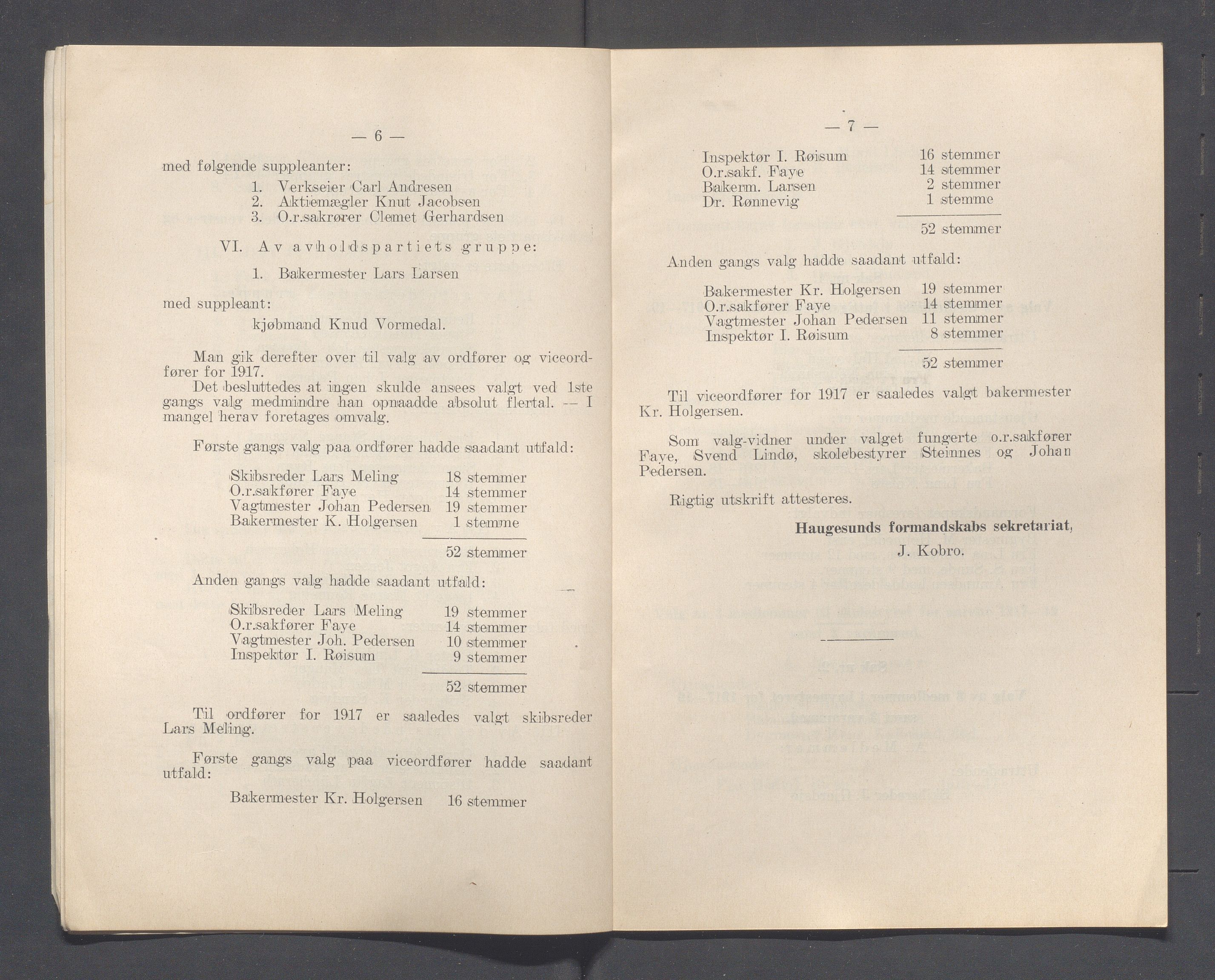 Haugesund kommune - Formannskapet og Bystyret, IKAR/A-740/A/Abb/L0002: Bystyreforhandlinger, 1908-1917, s. 568
