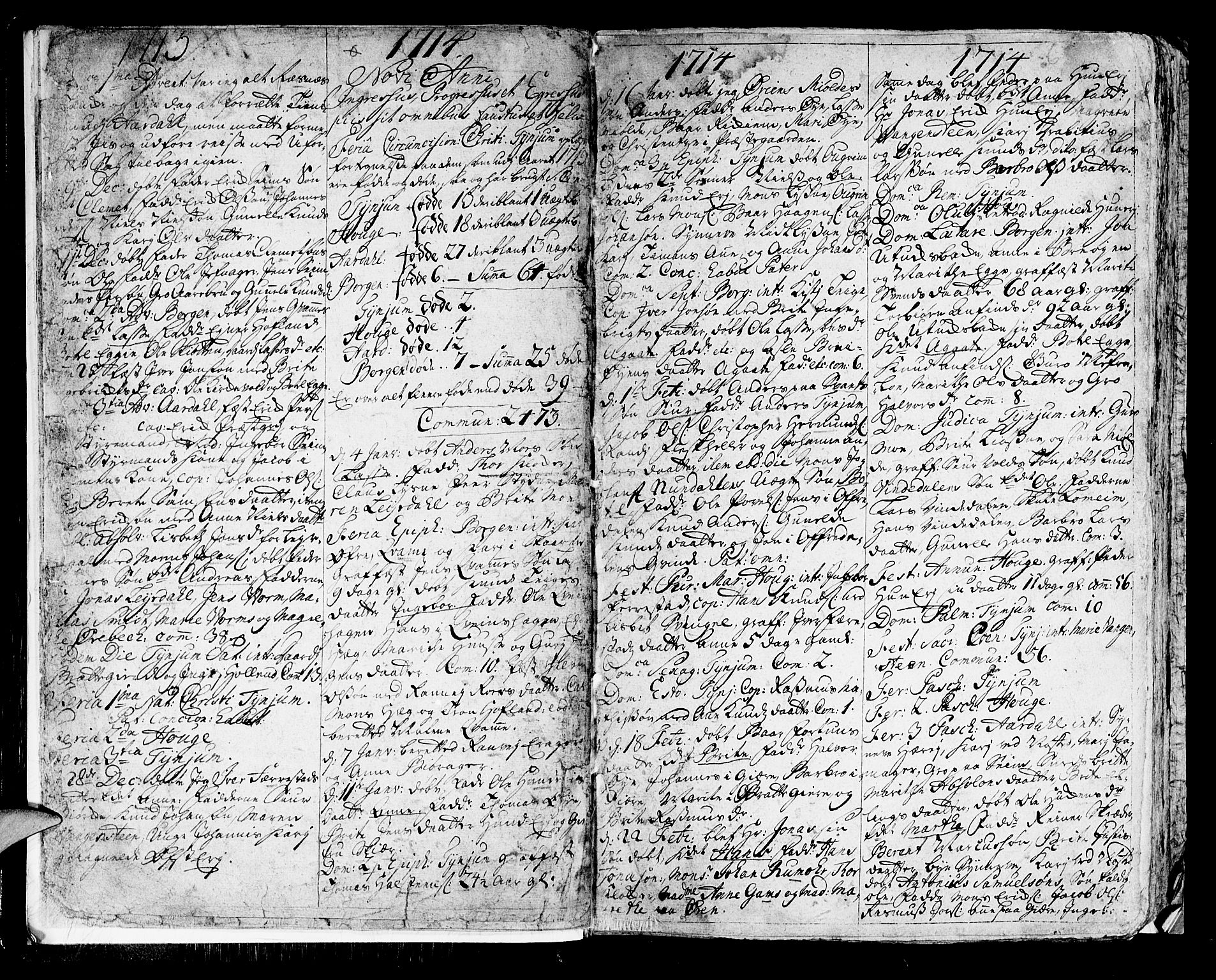 Lærdal sokneprestembete, SAB/A-81201: Ministerialbok nr. A 1, 1711-1752, s. 6