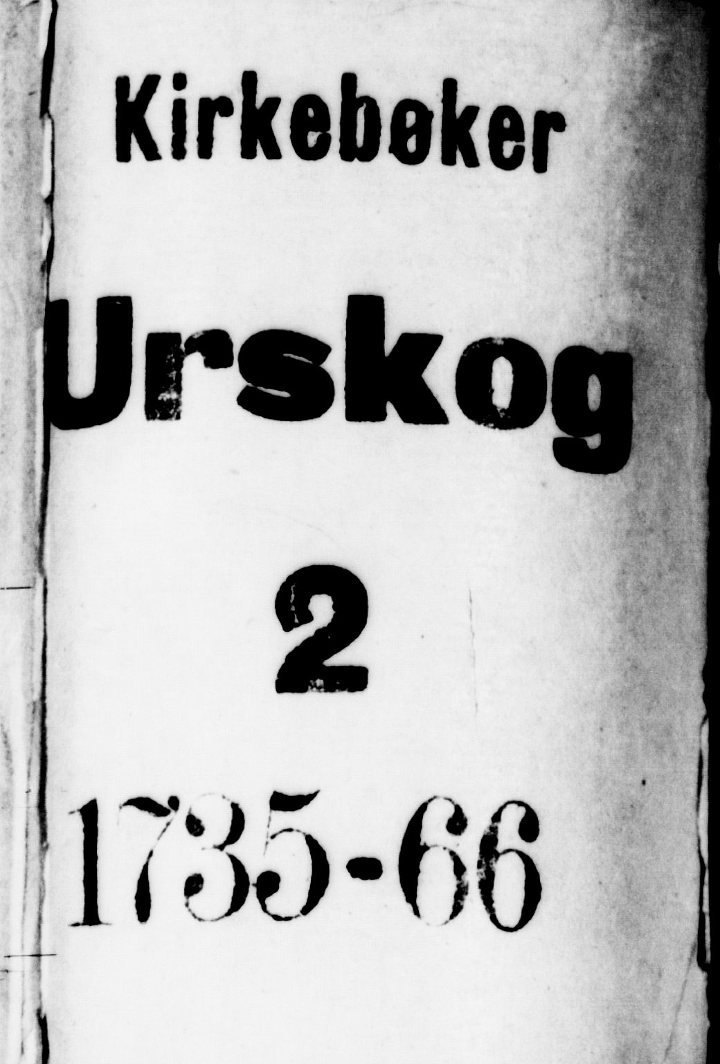 Aurskog prestekontor Kirkebøker, SAO/A-10304a/F/Fa/L0002: Ministerialbok nr. I 2, 1735-1766