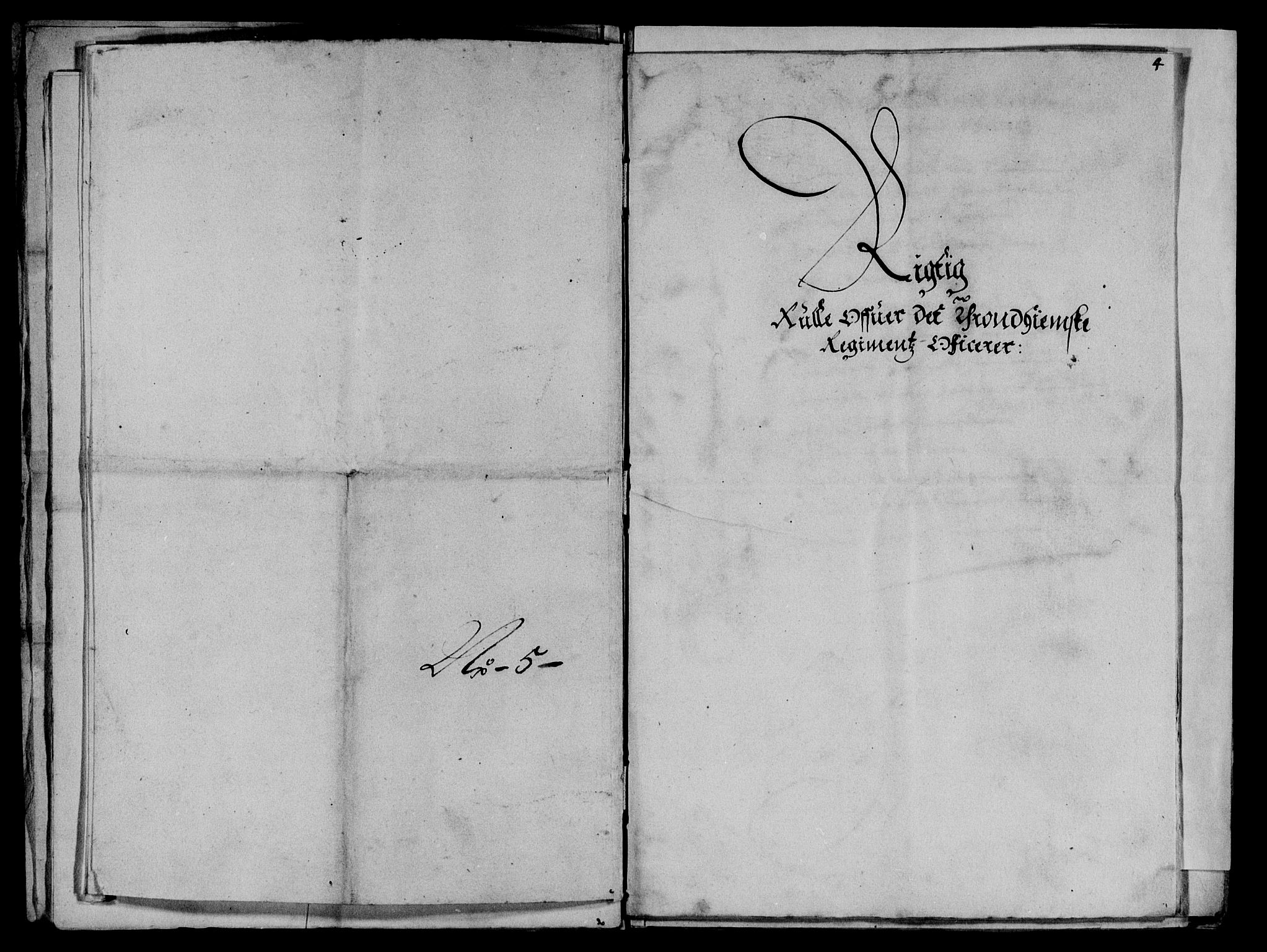 Rentekammeret inntil 1814, Reviderte regnskaper, Lensregnskaper, RA/EA-5023/R/Rb/Rbw/L0145: Trondheim len, 1660-1662