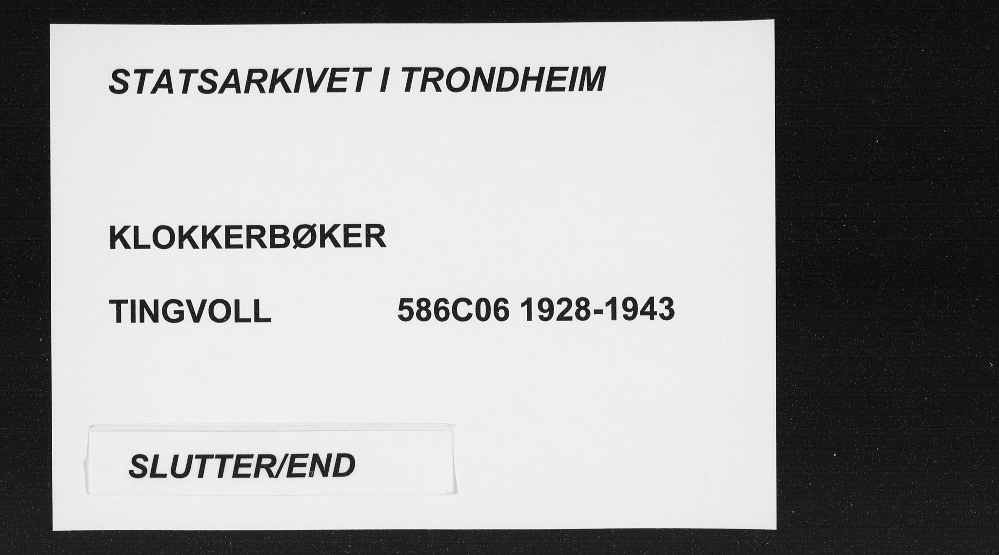 Ministerialprotokoller, klokkerbøker og fødselsregistre - Møre og Romsdal, SAT/A-1454/586/L0995: Klokkerbok nr. 586C06, 1928-1943