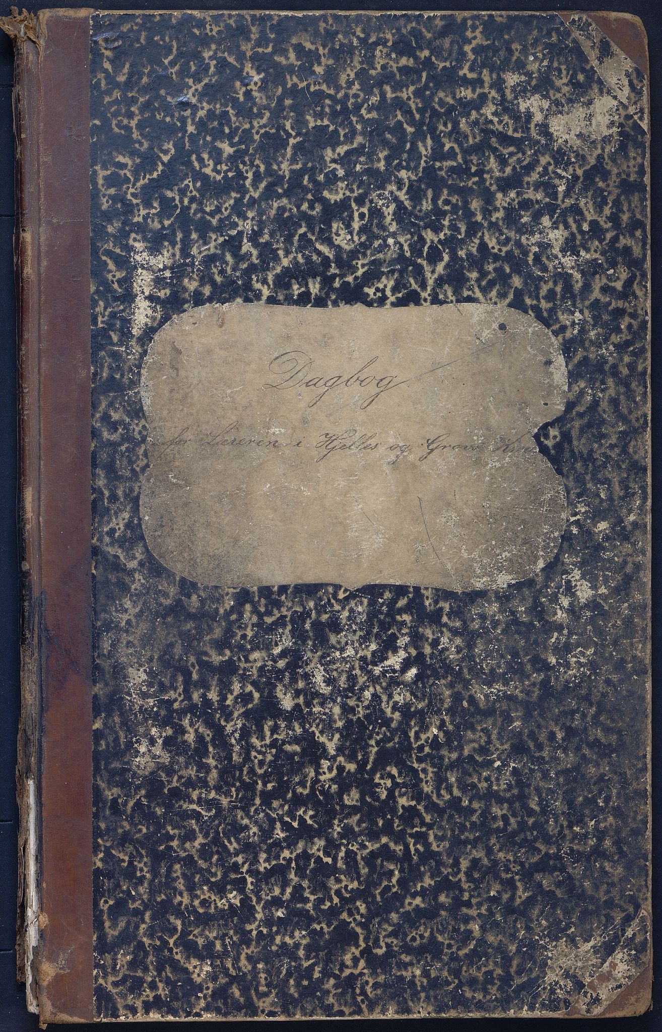 Stryn kommune. Grov skule, VLFK/K-14491.520.01/543/L0001: dagbok for Hjelle skule og Grov skule, 1892