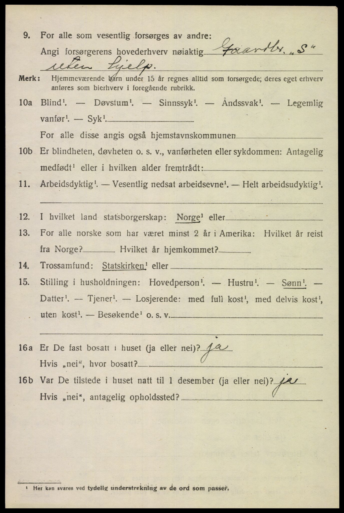 SAK, Folketelling 1920 for 1039 Herad herred, 1920, s. 1759