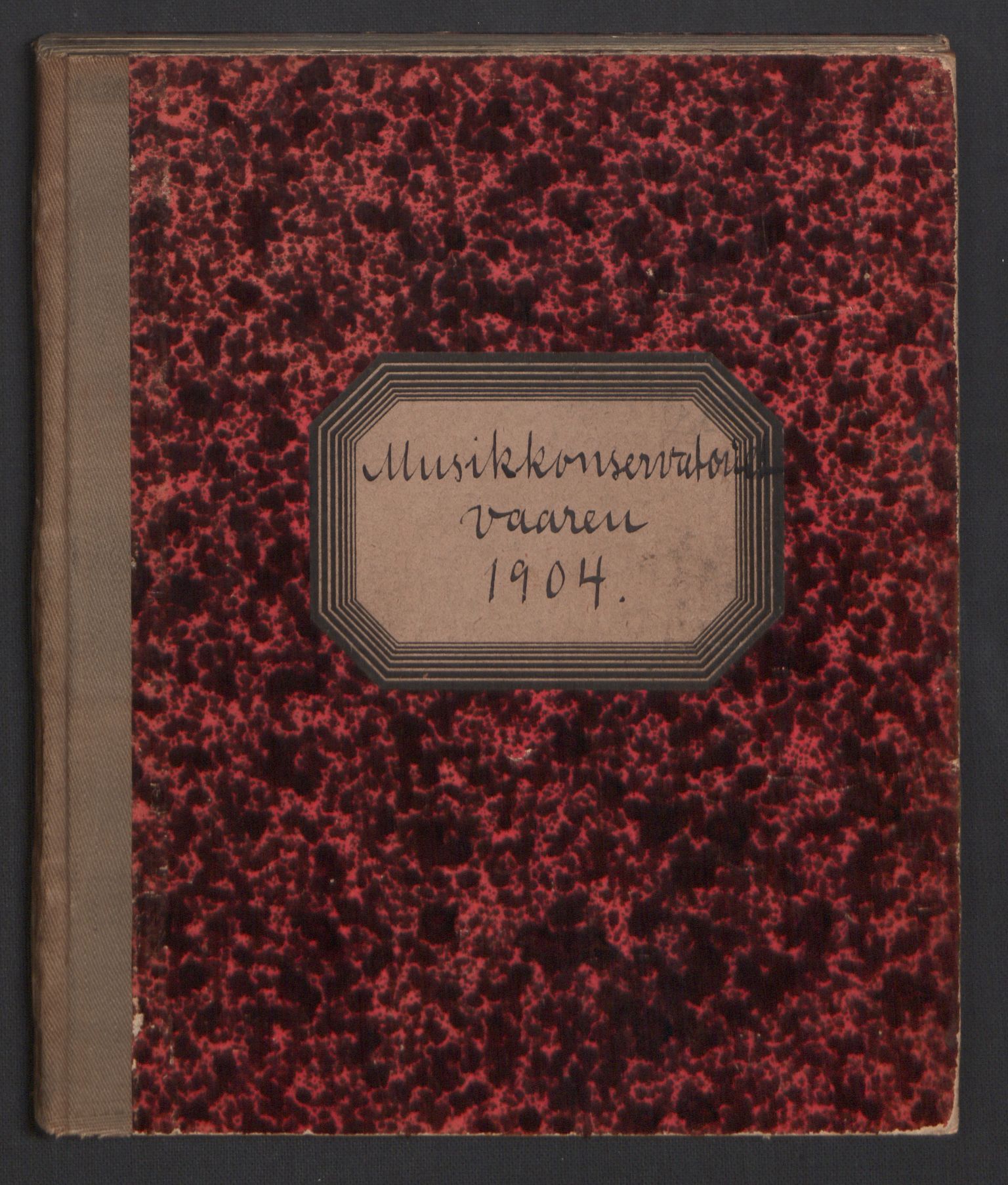 Musikkonservatoriet i Oslo, RA/PA-1761/F/Fa/L0003/0002: Oversikt over lærere, elever, m.m. / Musikkonservatoriet - Vårsemesteret , 1904