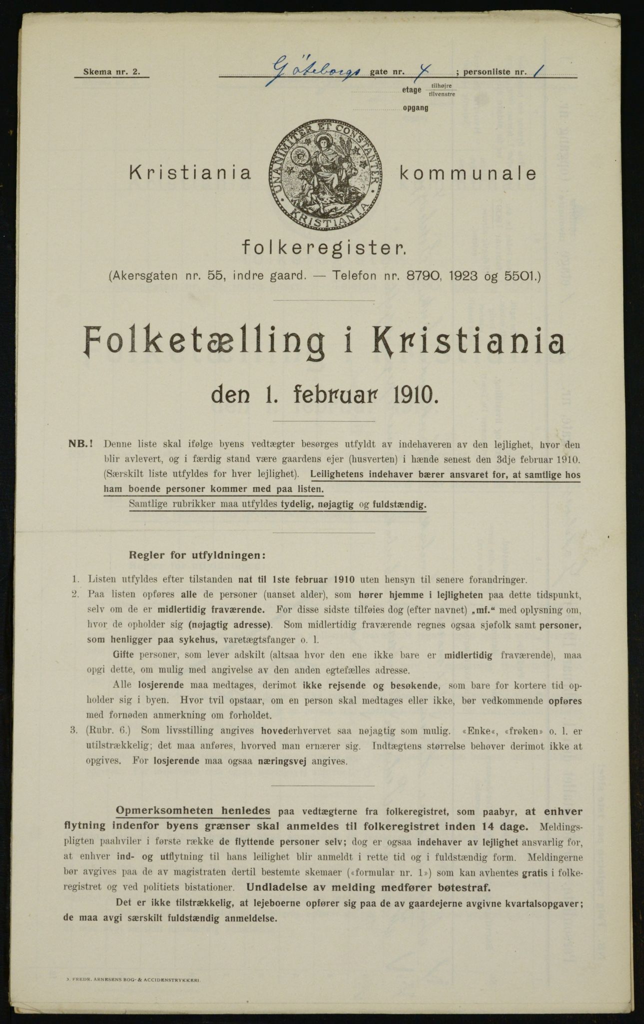 OBA, Kommunal folketelling 1.2.1910 for Kristiania, 1910, s. 31370