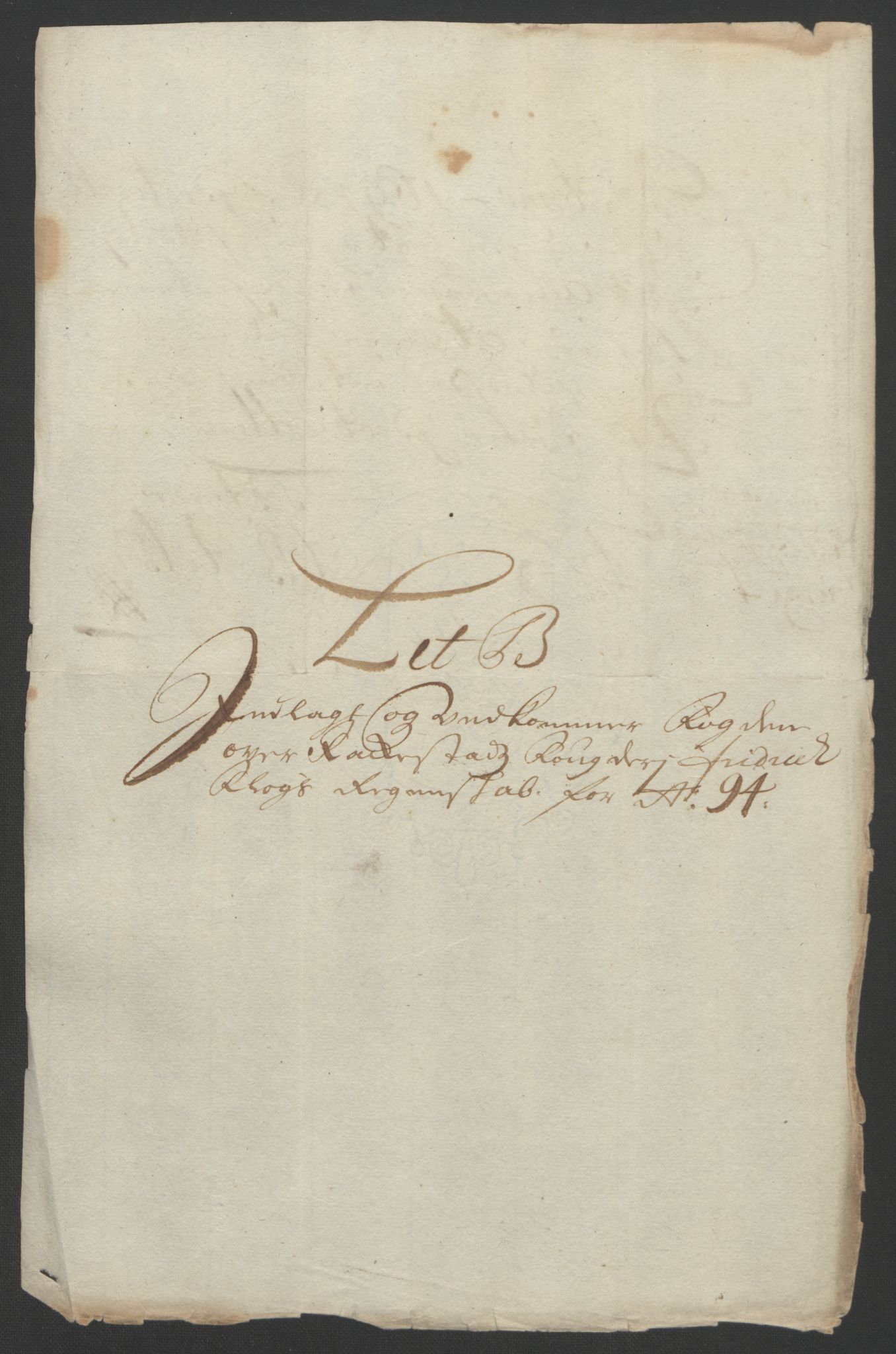 Rentekammeret inntil 1814, Reviderte regnskaper, Fogderegnskap, RA/EA-4092/R07/L0284: Fogderegnskap Rakkestad, Heggen og Frøland, 1694, s. 25