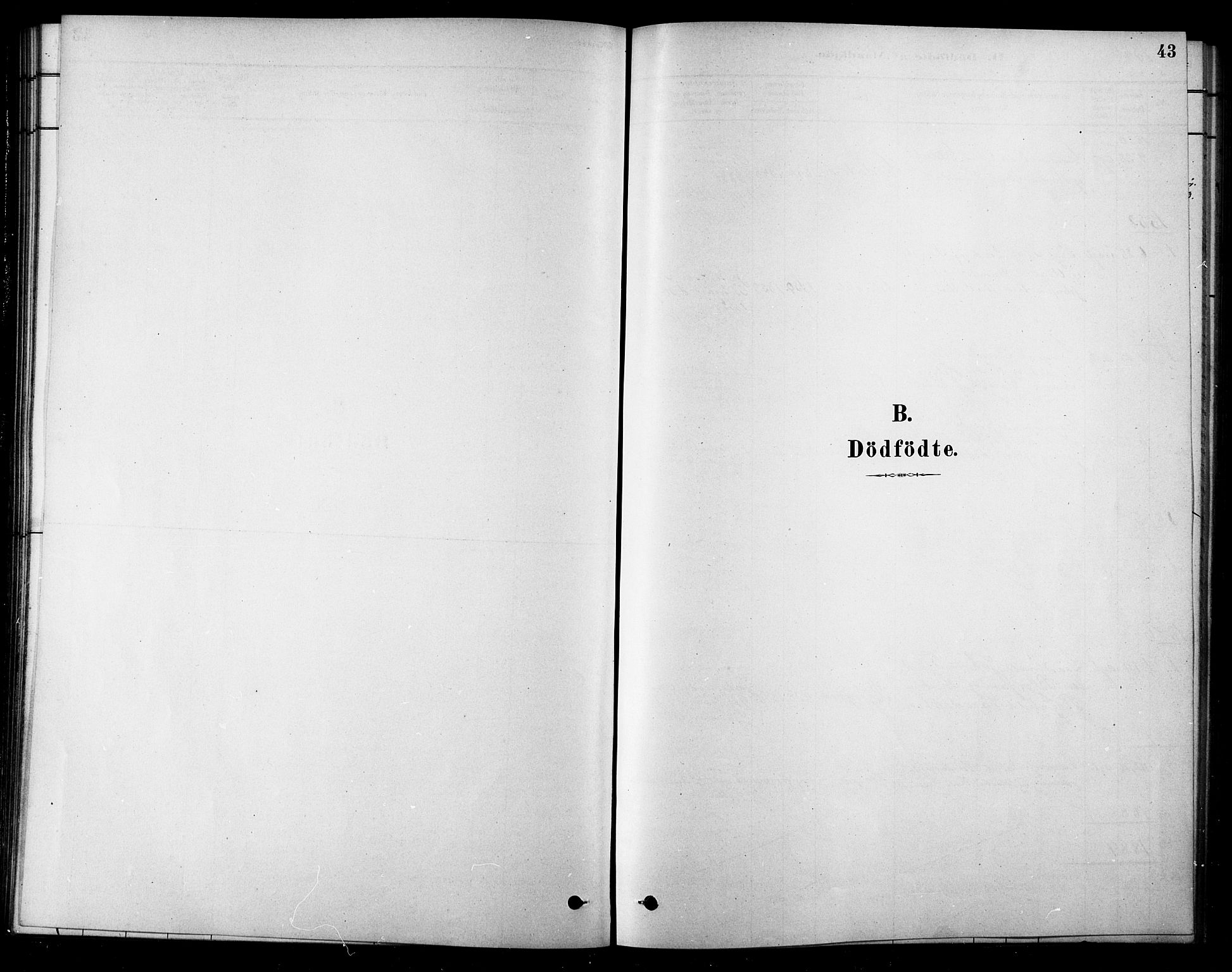 Ministerialprotokoller, klokkerbøker og fødselsregistre - Sør-Trøndelag, AV/SAT-A-1456/685/L0972: Ministerialbok nr. 685A09, 1879-1890, s. 43
