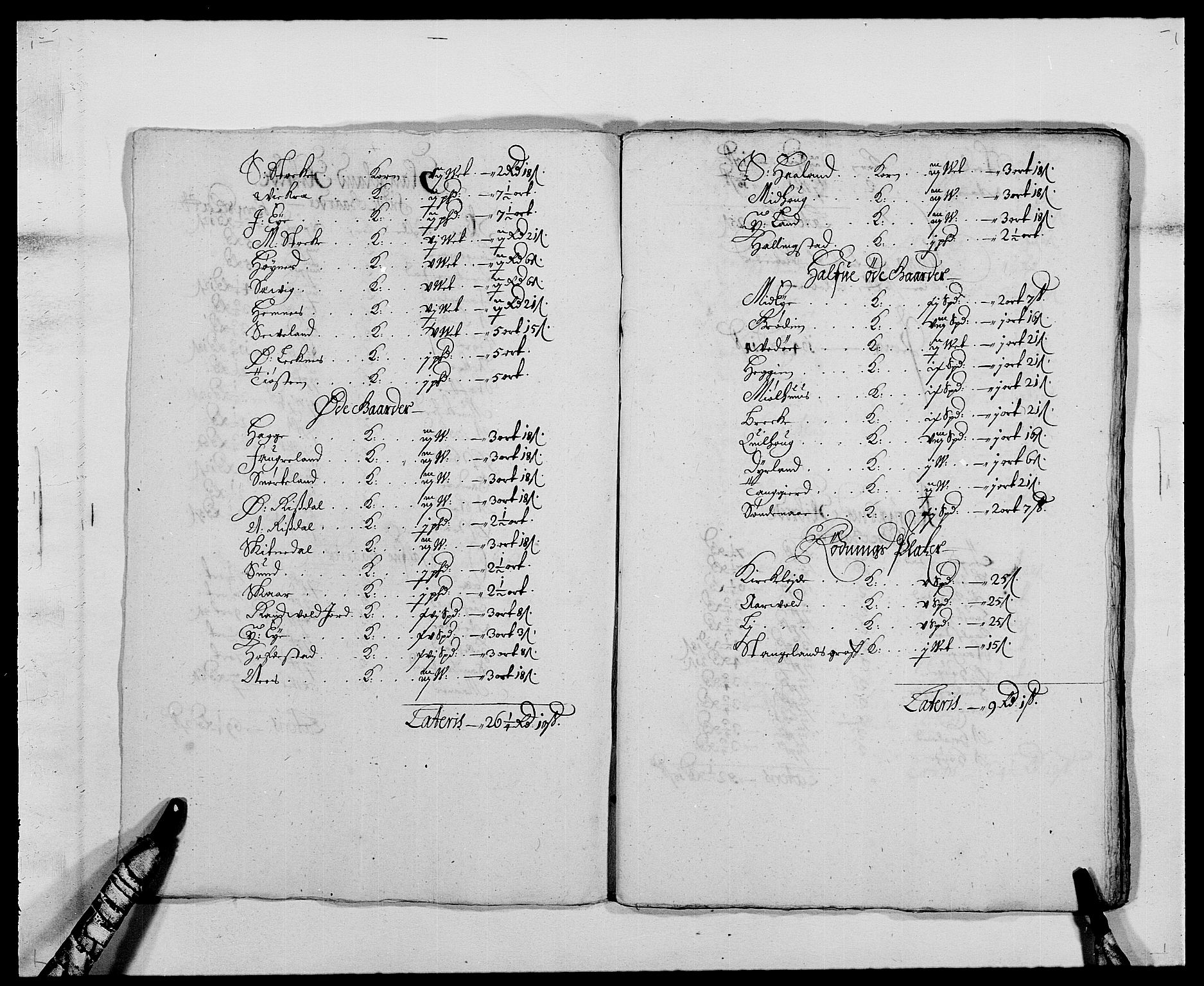 Rentekammeret inntil 1814, Reviderte regnskaper, Fogderegnskap, RA/EA-4092/R47/L2847: Fogderegnskap Ryfylke, 1677, s. 126