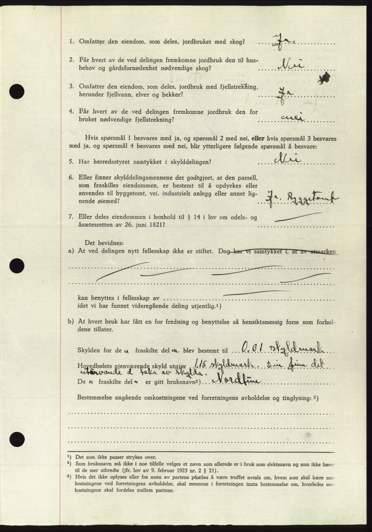 Søre Sunnmøre sorenskriveri, AV/SAT-A-4122/1/2/2C/L0090: Pantebok nr. 16A, 1951-1951, Dagboknr: 2270/1951