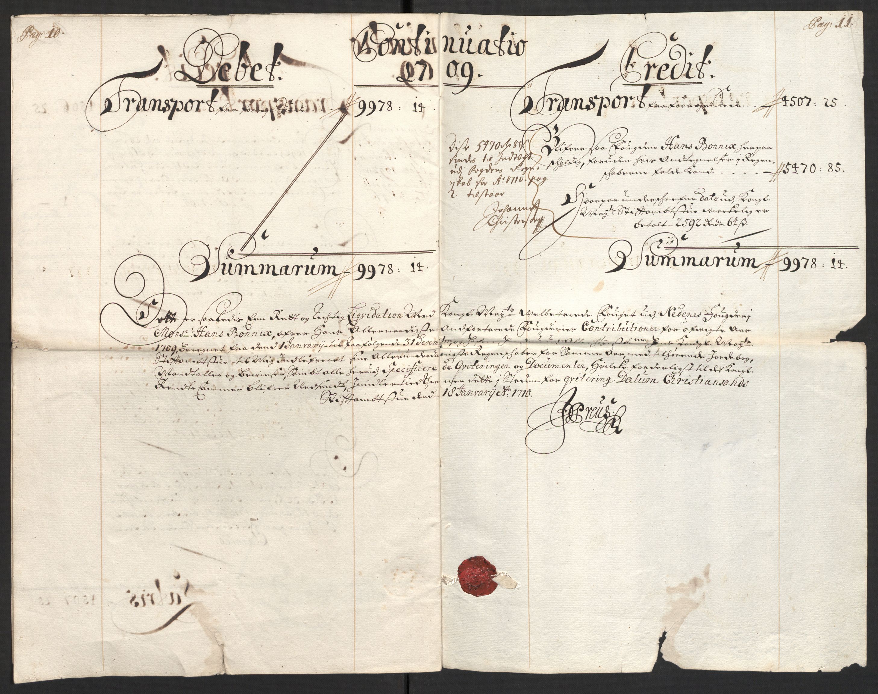 Rentekammeret inntil 1814, Reviderte regnskaper, Fogderegnskap, RA/EA-4092/R39/L2318: Fogderegnskap Nedenes, 1706-1709, s. 436