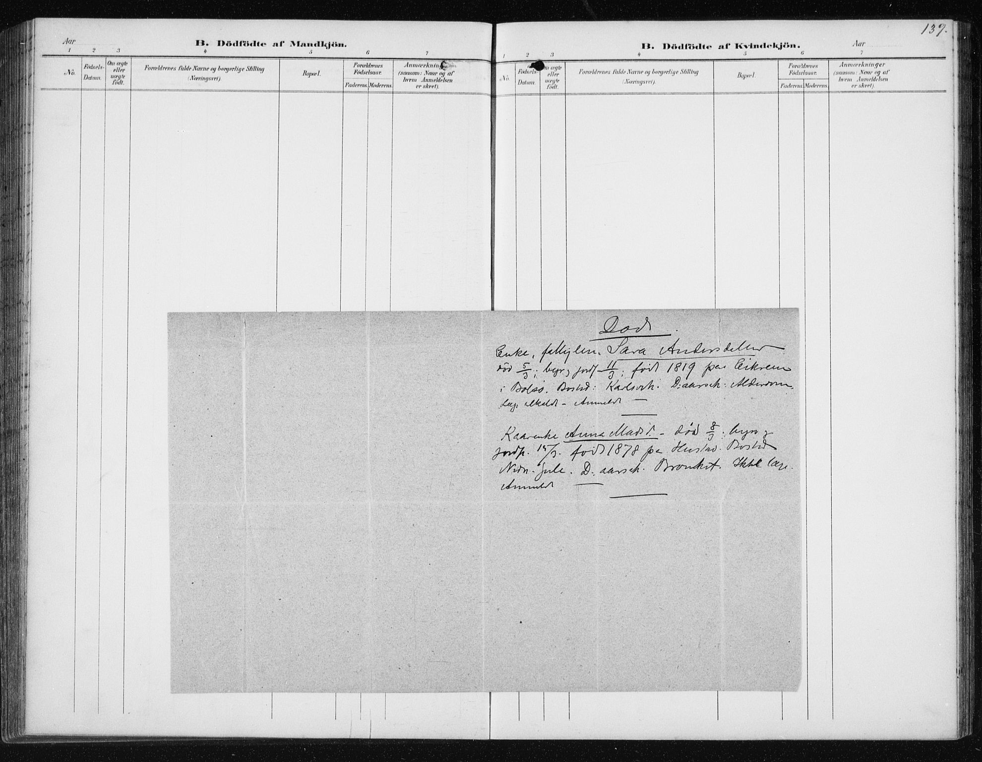 Ministerialprotokoller, klokkerbøker og fødselsregistre - Møre og Romsdal, SAT/A-1454/566/L0773: Klokkerbok nr. 566C02, 1892-1909, s. 139