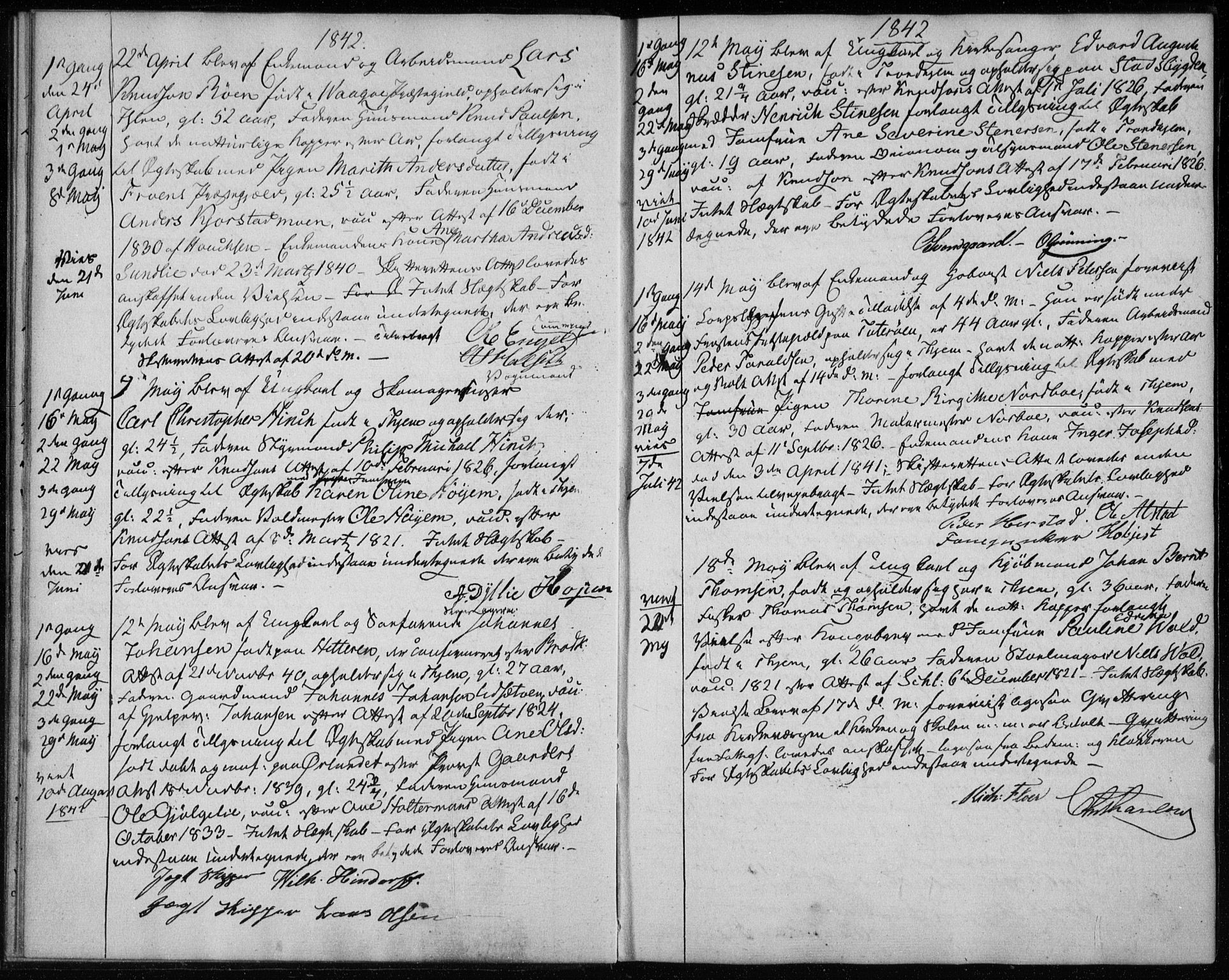 Ministerialprotokoller, klokkerbøker og fødselsregistre - Sør-Trøndelag, AV/SAT-A-1456/601/L0050: Ministerialbok nr. 601A18, 1841-1852