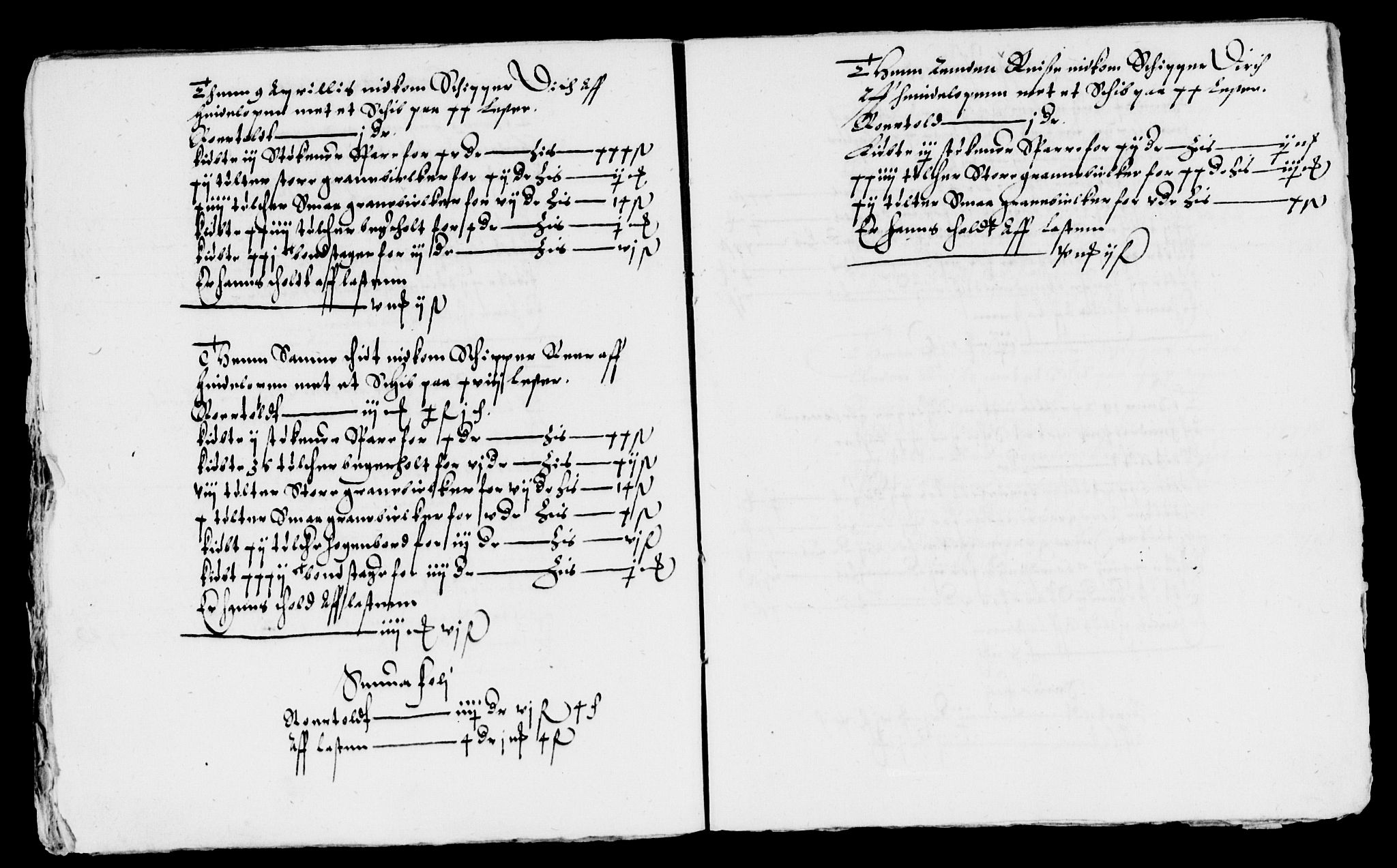 Rentekammeret inntil 1814, Reviderte regnskaper, Lensregnskaper, AV/RA-EA-5023/R/Rb/Rbo/L0001: Tønsberg len, 1584-1612