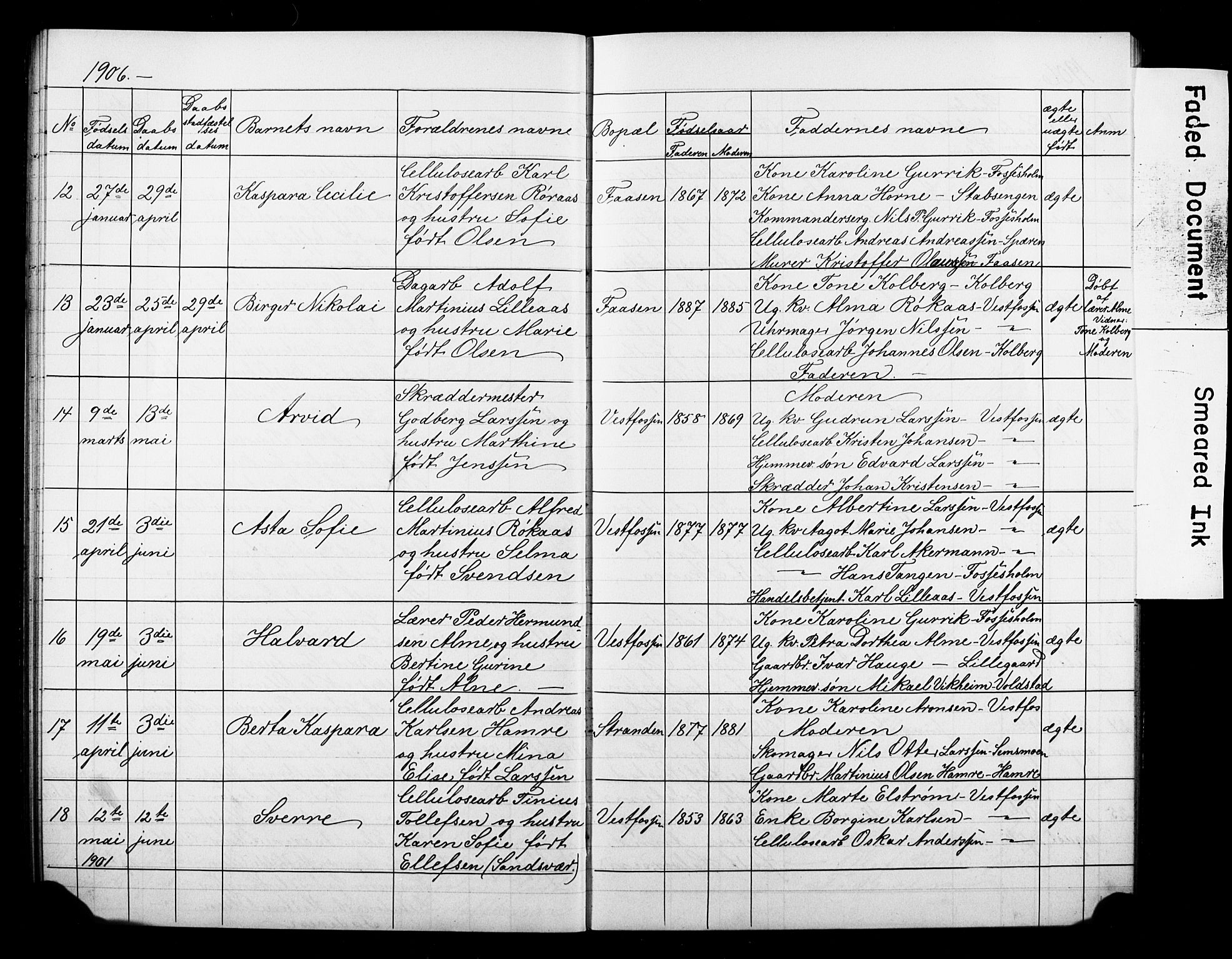 Eiker kirkebøker, AV/SAKO-A-4/F/Fb/L0008: Ministerialbok nr. II 8, 1902-1913