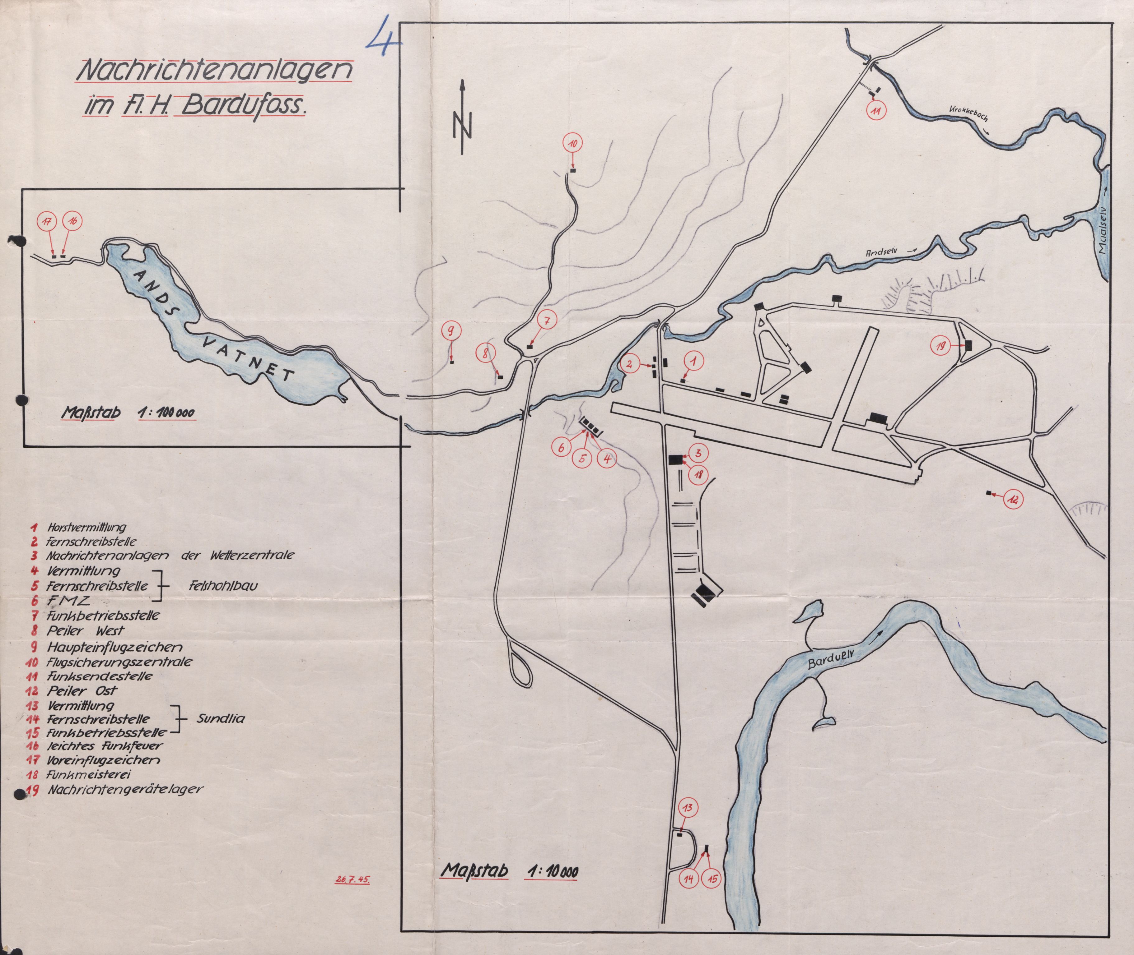 Forsvarets Overkommando. 2 kontor. Arkiv 11.4. Spredte tyske arkivsaker, AV/RA-RAFA-7031/D/Dar/Darc/L0007: FO.II, 1945, s. 815