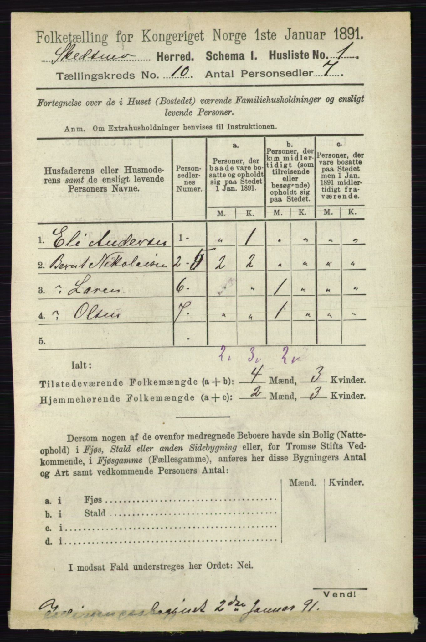 RA, Folketelling 1891 for 0231 Skedsmo herred, 1891, s. 5735