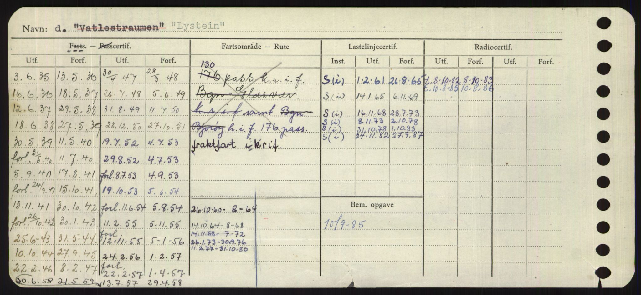 Sjøfartsdirektoratet med forløpere, Skipsmålingen, AV/RA-S-1627/H/Hd/L0023: Fartøy, Lia-Løv, s. 518