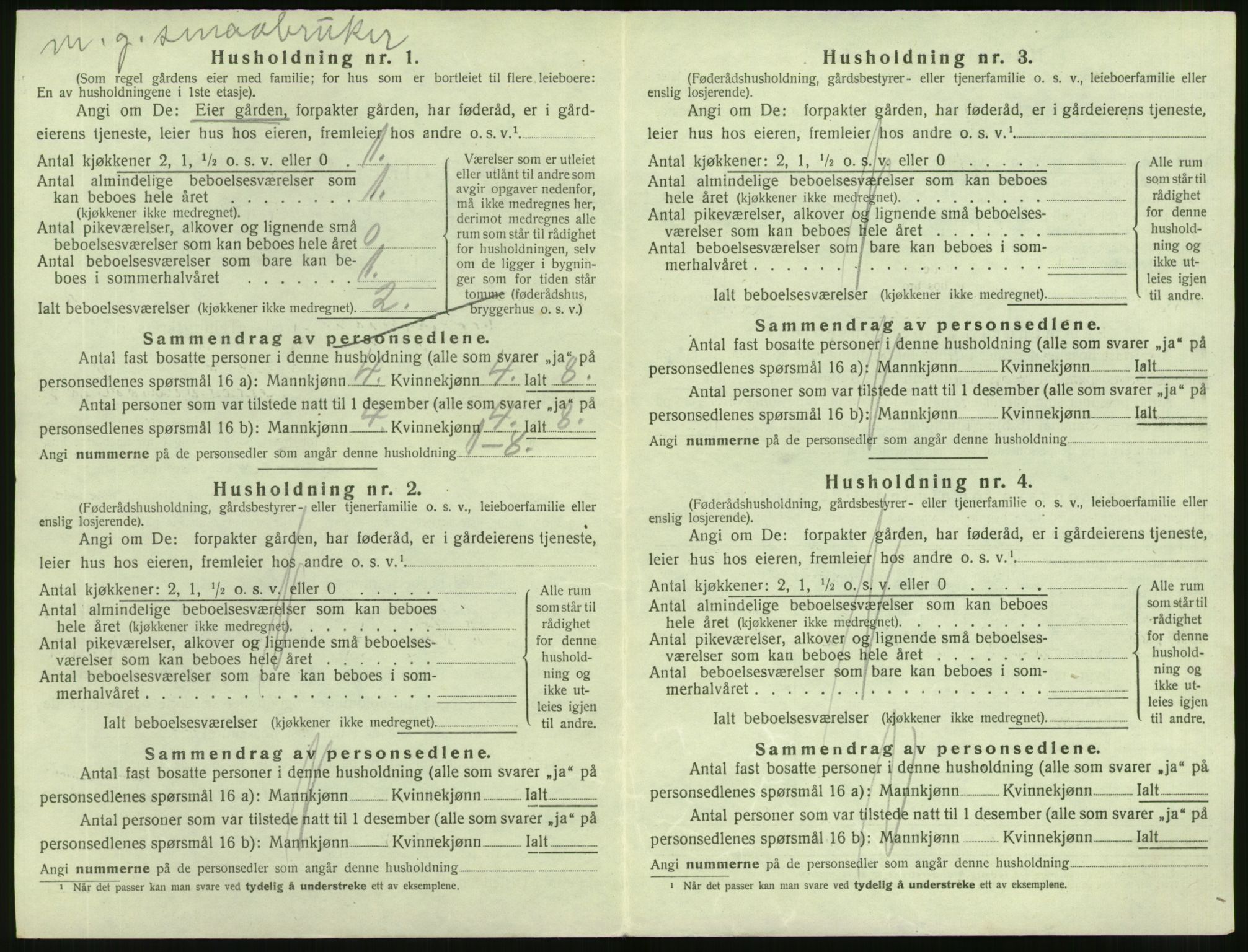 SAT, Folketelling 1920 for 1511 Vanylven herred, 1920, s. 84