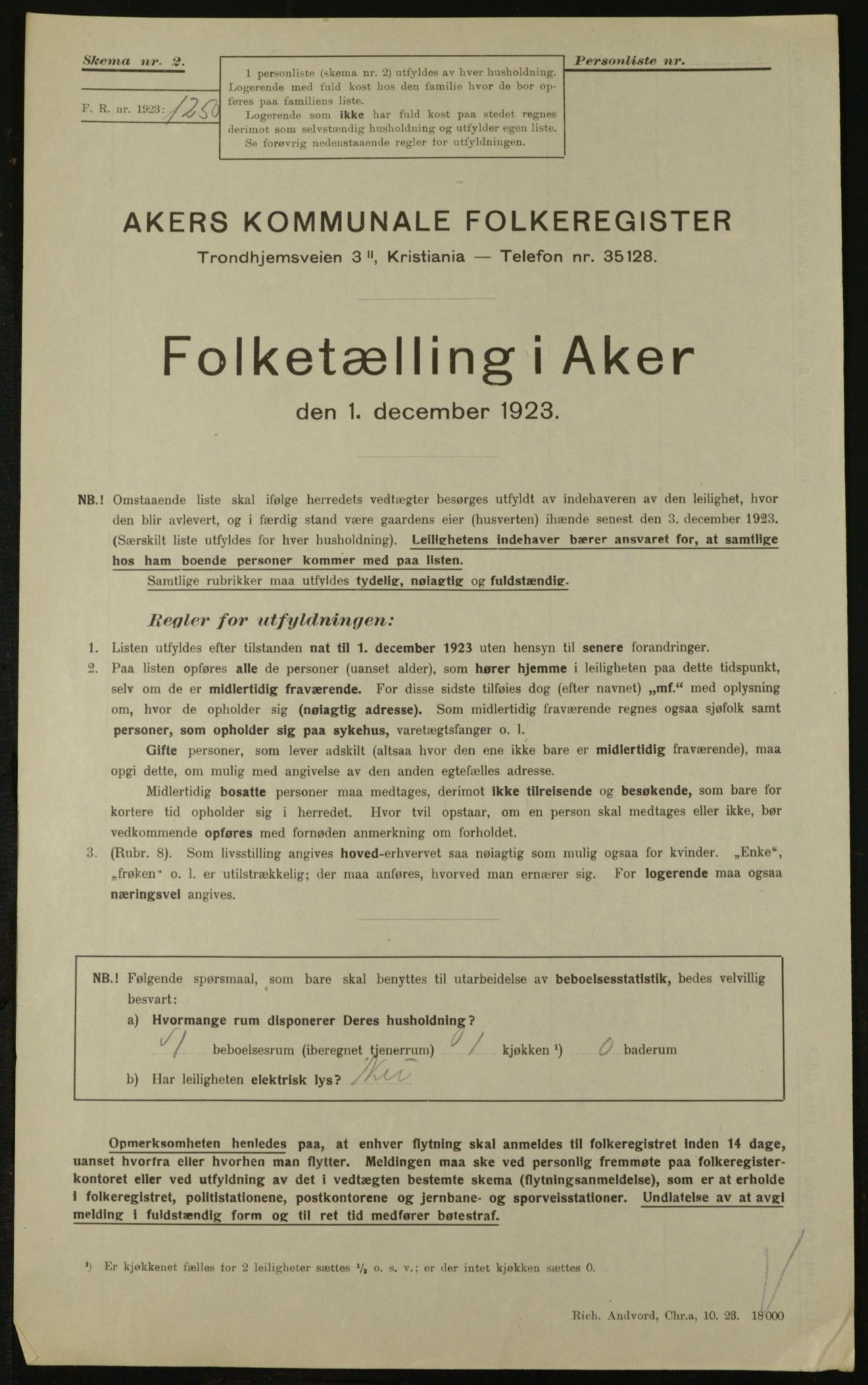 , Kommunal folketelling 1.12.1923 for Aker, 1923, s. 30295