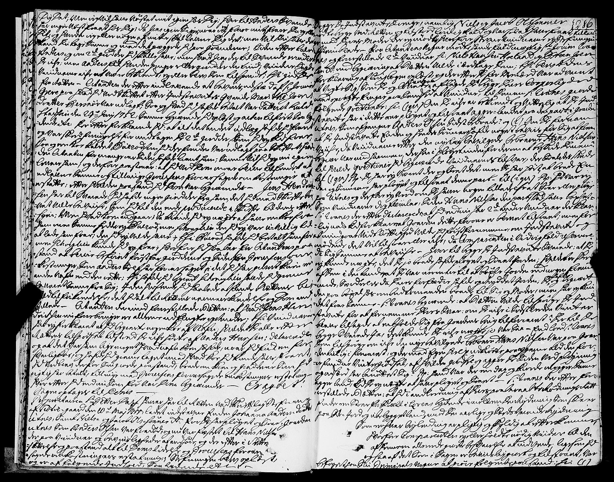 Helgeland sorenskriveri, SAT/A-0004/1/1A/L0016: Tingbok 15B, 1755-1756, s. 286