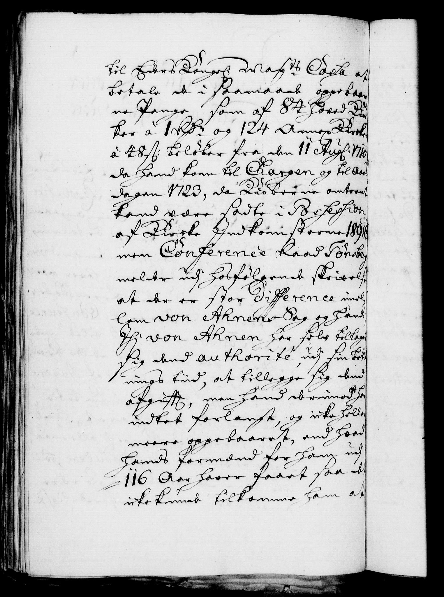 Rentekammeret, Kammerkanselliet, RA/EA-3111/G/Gf/Gfa/L0007: Norsk relasjons- og resolusjonsprotokoll (merket RK 52.7), 1724, s. 188