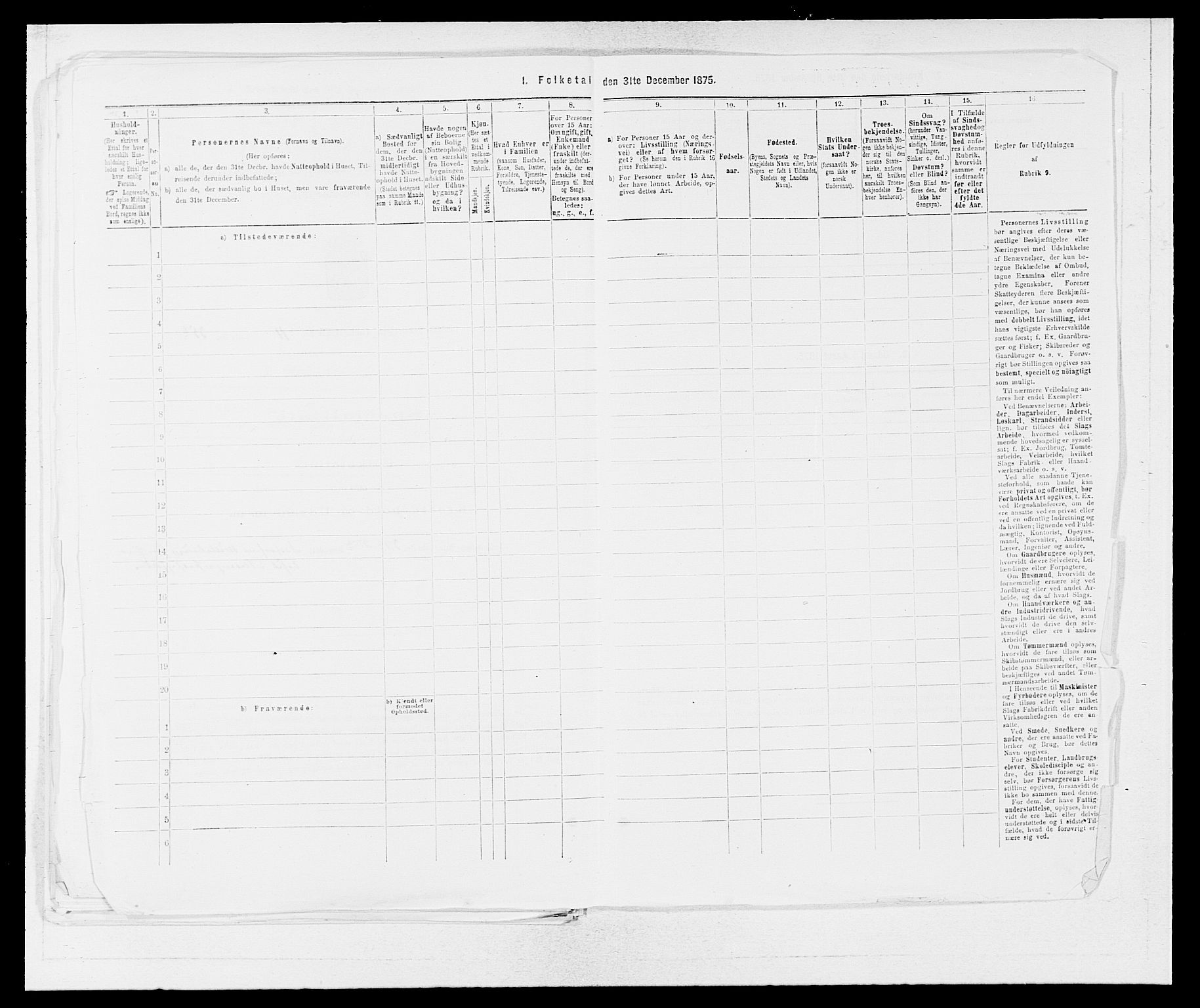 SAB, Folketelling 1875 for 1263P Lindås prestegjeld, 1875, s. 1170