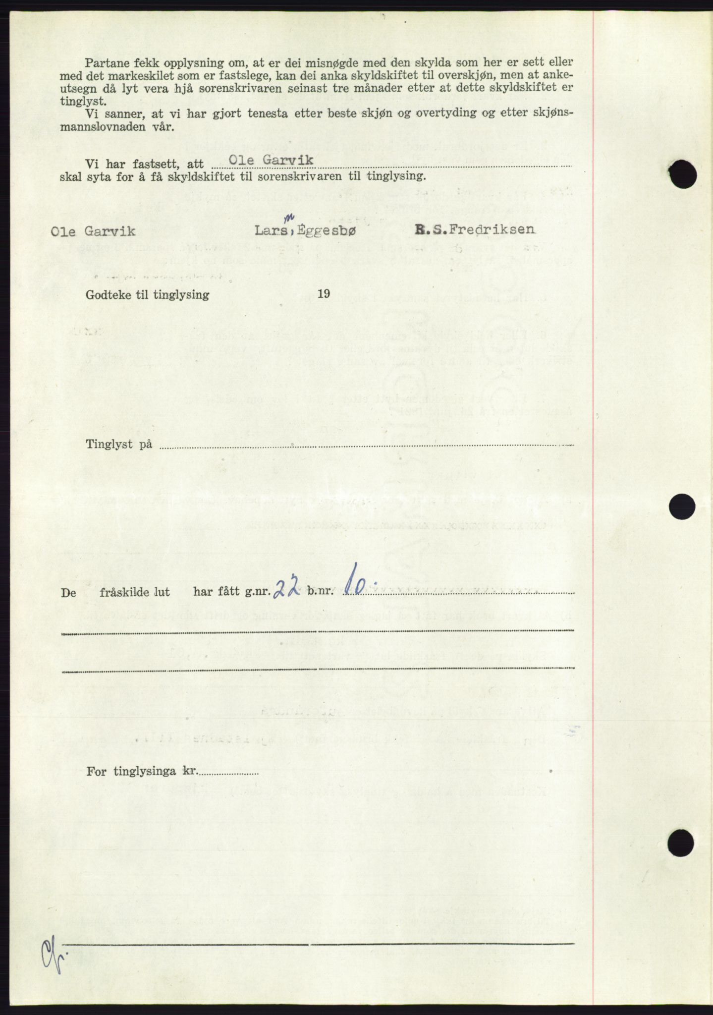 Søre Sunnmøre sorenskriveri, AV/SAT-A-4122/1/2/2C/L0092: Pantebok nr. 18A, 1952-1952, Dagboknr: 1725/1952