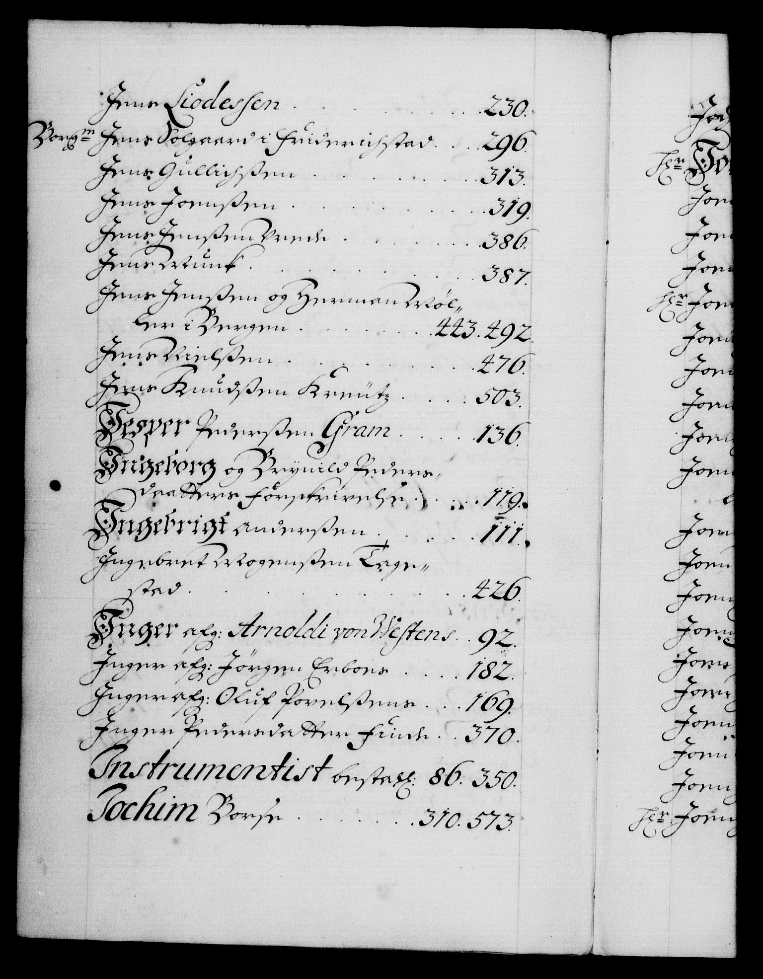 Danske Kanselli 1572-1799, AV/RA-EA-3023/F/Fc/Fca/Fcaa/L0018: Norske registre, 1699-1703