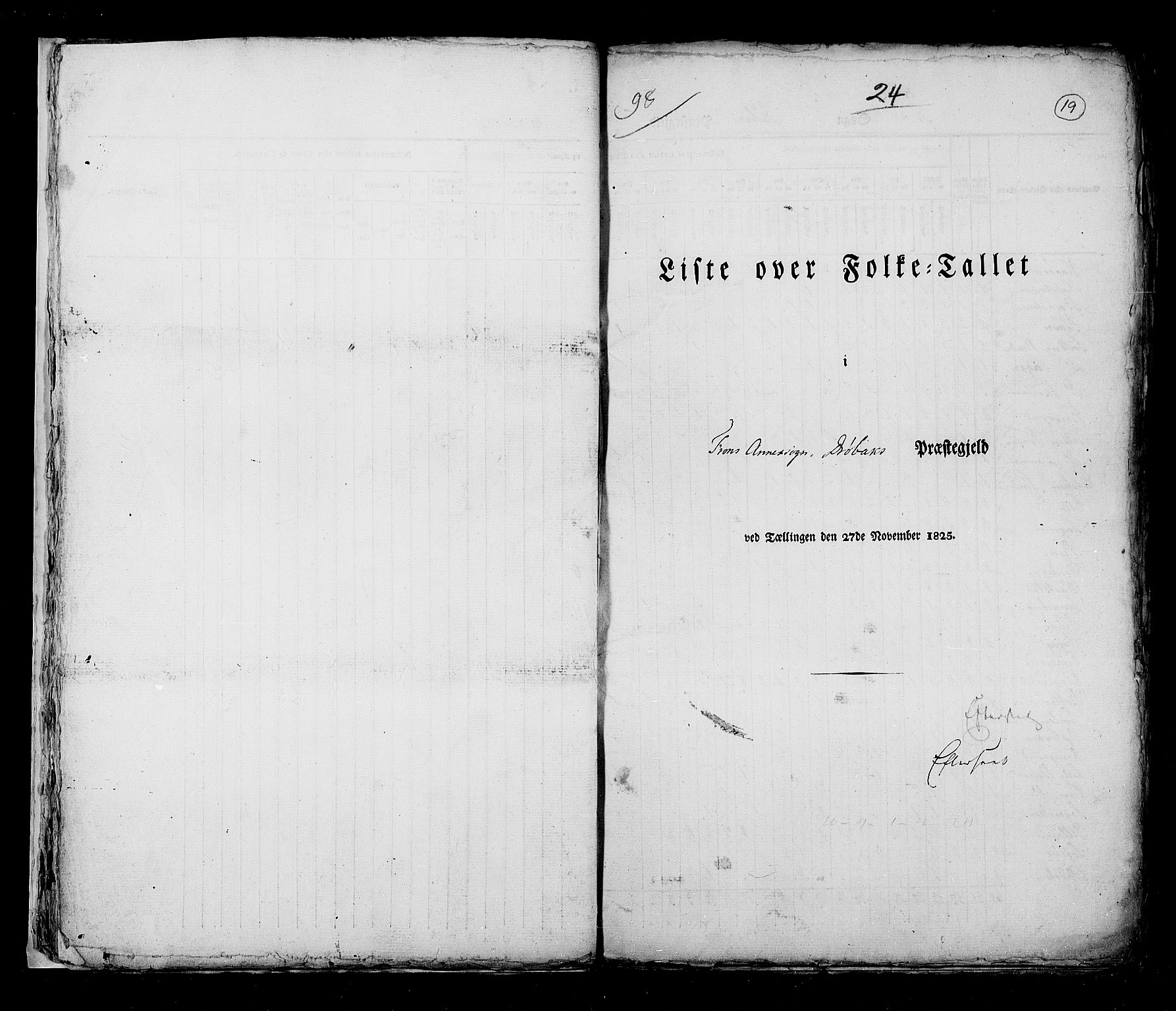 RA, Folketellingen 1825, bind 4: Akershus amt, 1825, s. 19