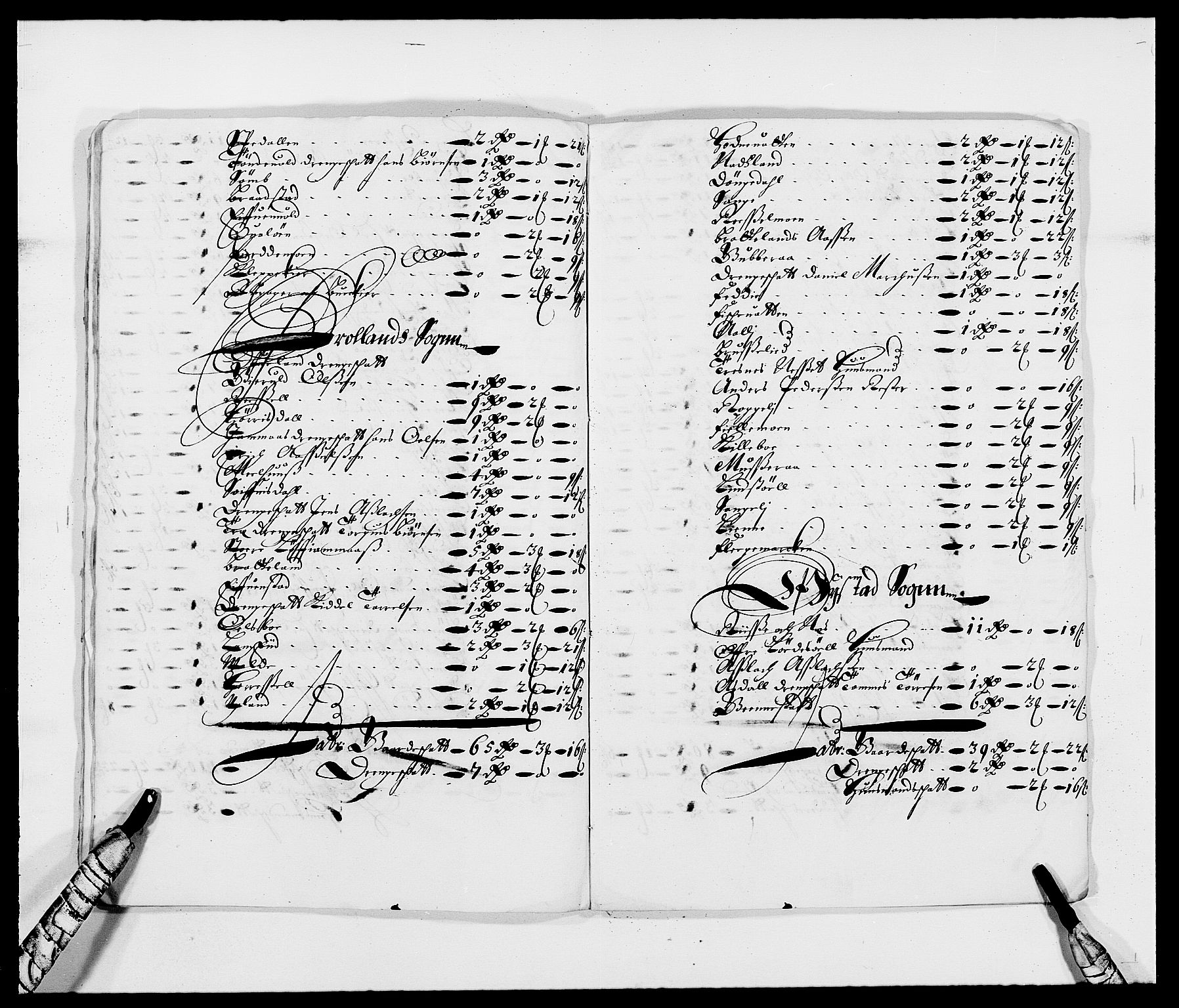 Rentekammeret inntil 1814, Reviderte regnskaper, Fogderegnskap, AV/RA-EA-4092/R39/L2300: Fogderegnskap Nedenes, 1672-1674, s. 226