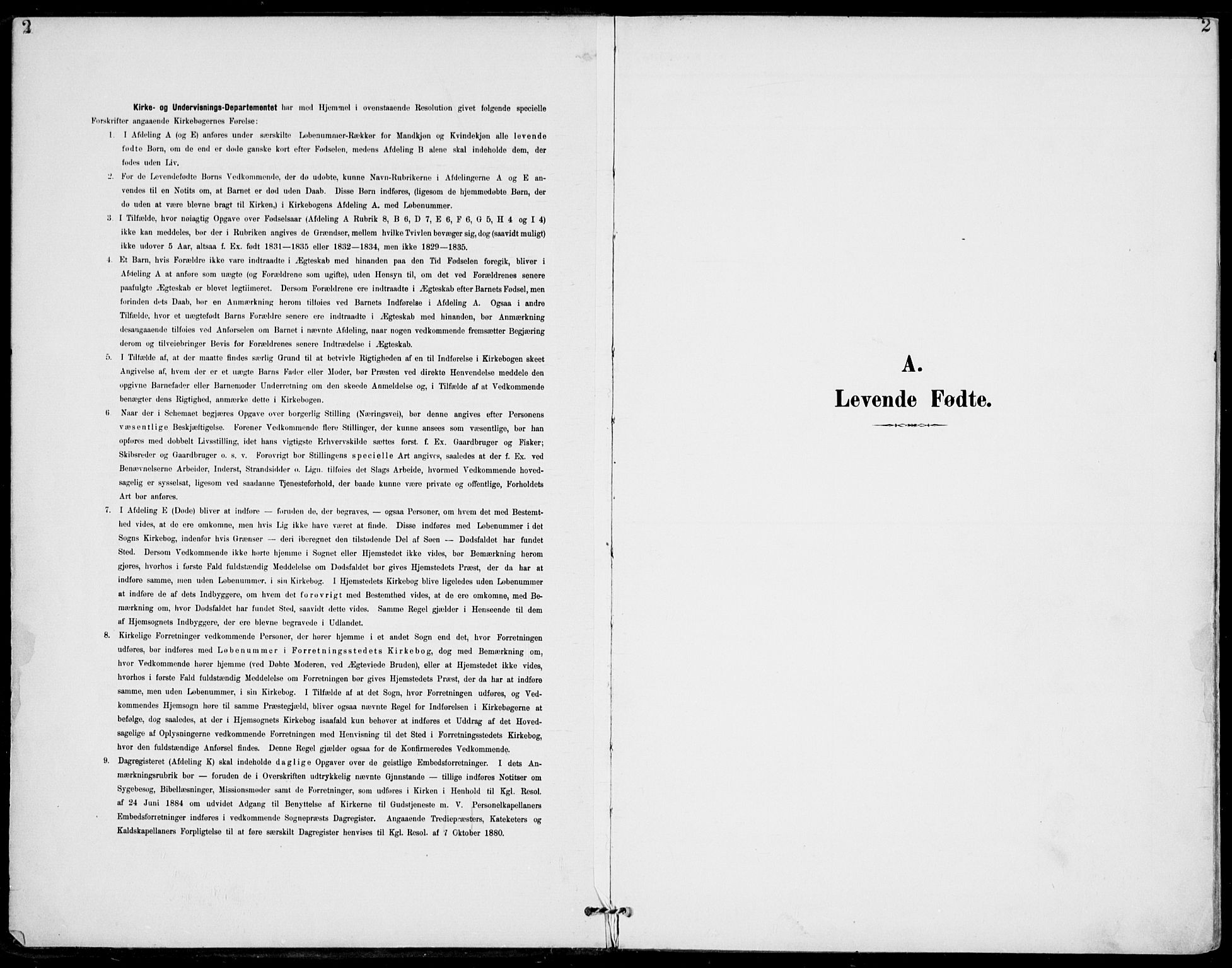 Gol kirkebøker, AV/SAKO-A-226/F/Fa/L0006: Ministerialbok nr. I 6, 1901-1918, s. 2