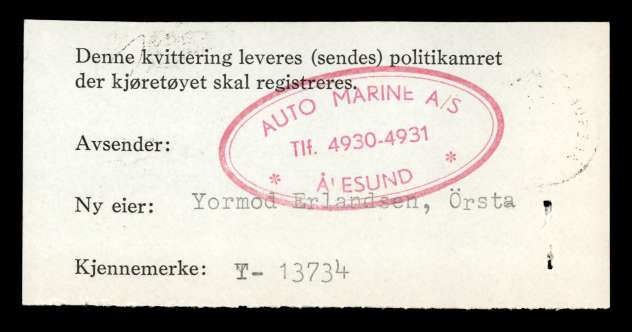 Møre og Romsdal vegkontor - Ålesund trafikkstasjon, AV/SAT-A-4099/F/Fe/L0041: Registreringskort for kjøretøy T 13710 - T 13905, 1927-1998, s. 402