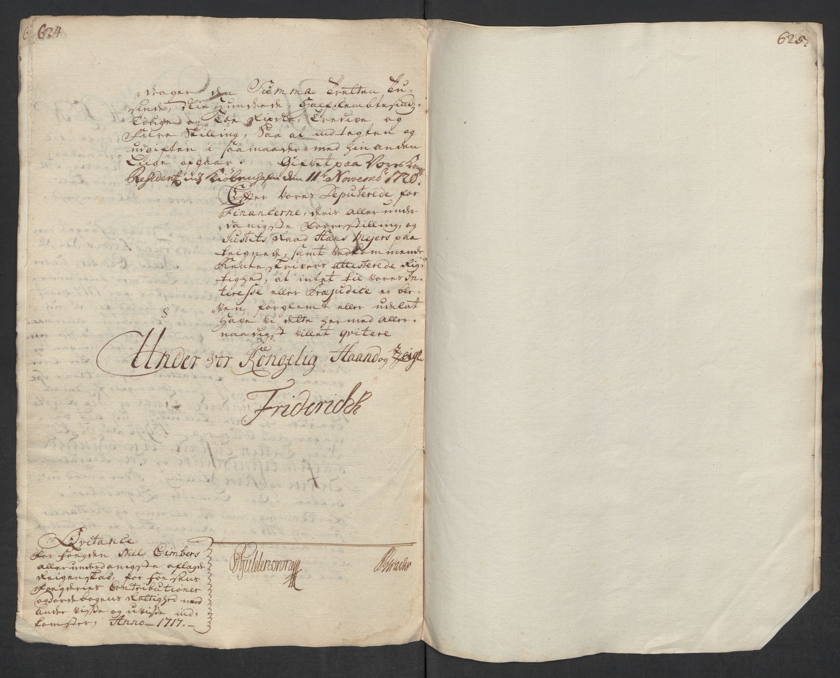 Rentekammeret inntil 1814, Reviderte regnskaper, Fogderegnskap, RA/EA-4092/R57/L3865: Fogderegnskap Fosen, 1717, s. 17