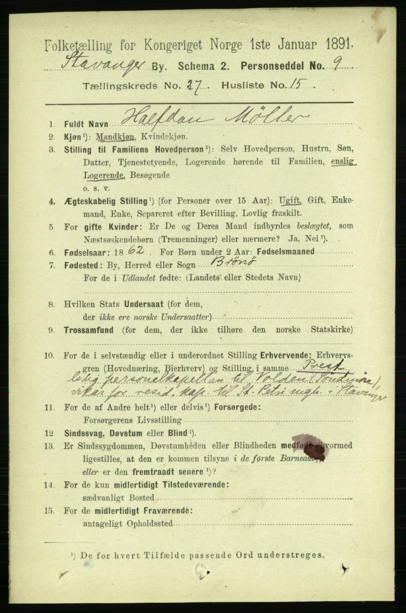 RA, Folketelling 1891 for 1103 Stavanger kjøpstad, 1891, s. 29150