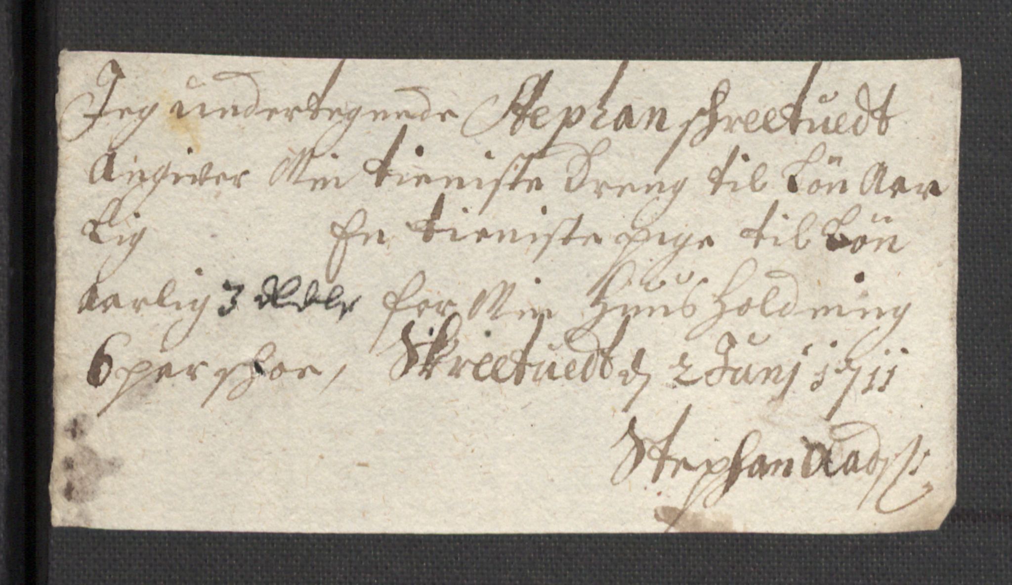 Rentekammeret inntil 1814, Reviderte regnskaper, Fogderegnskap, AV/RA-EA-4092/R36/L2121: Fogderegnskap Øvre og Nedre Telemark og Bamble, 1711, s. 239