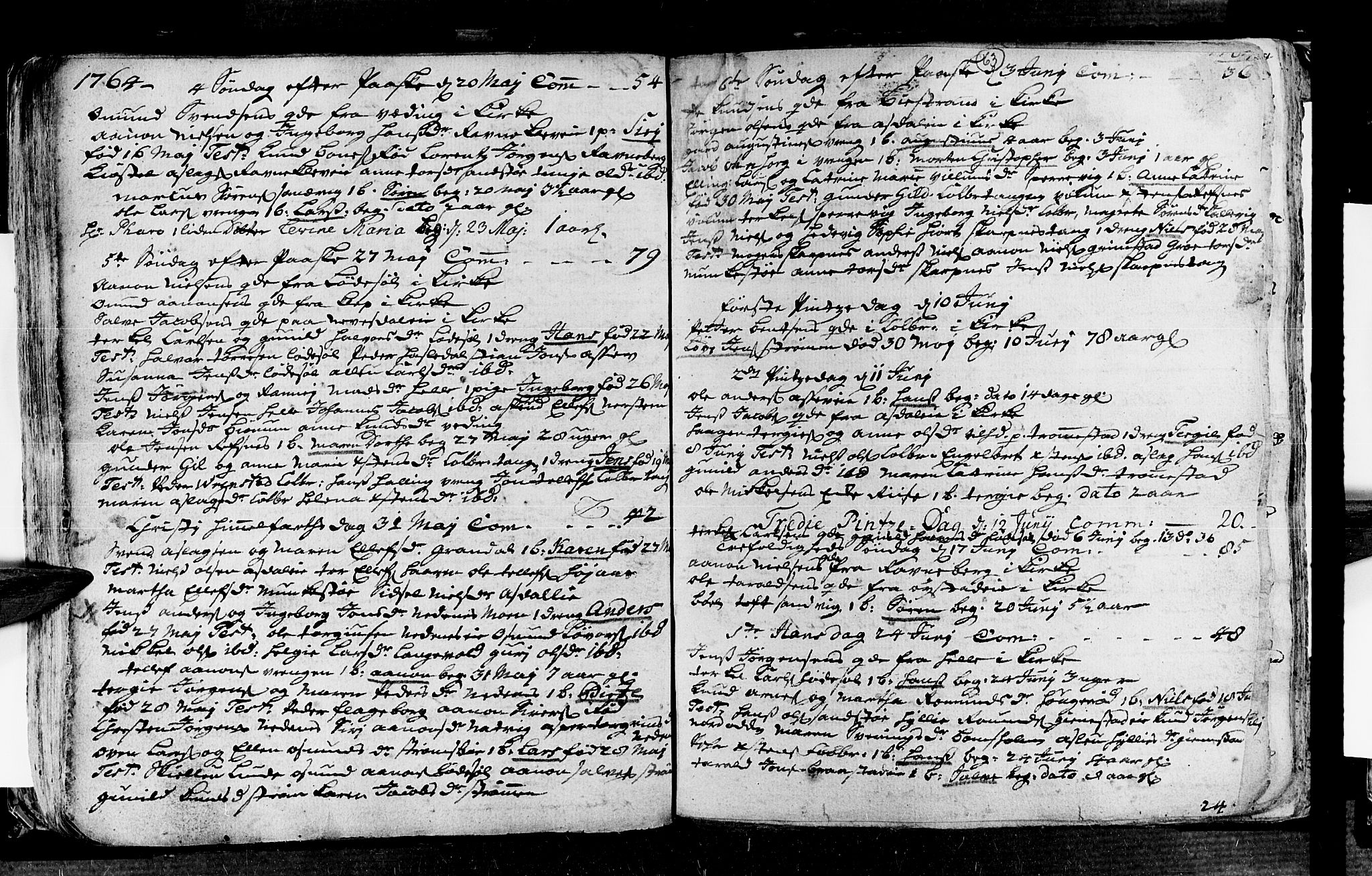 Øyestad sokneprestkontor, AV/SAK-1111-0049/F/Fa/L0006: Ministerialbok nr. A 6, 1758-1776, s. 63