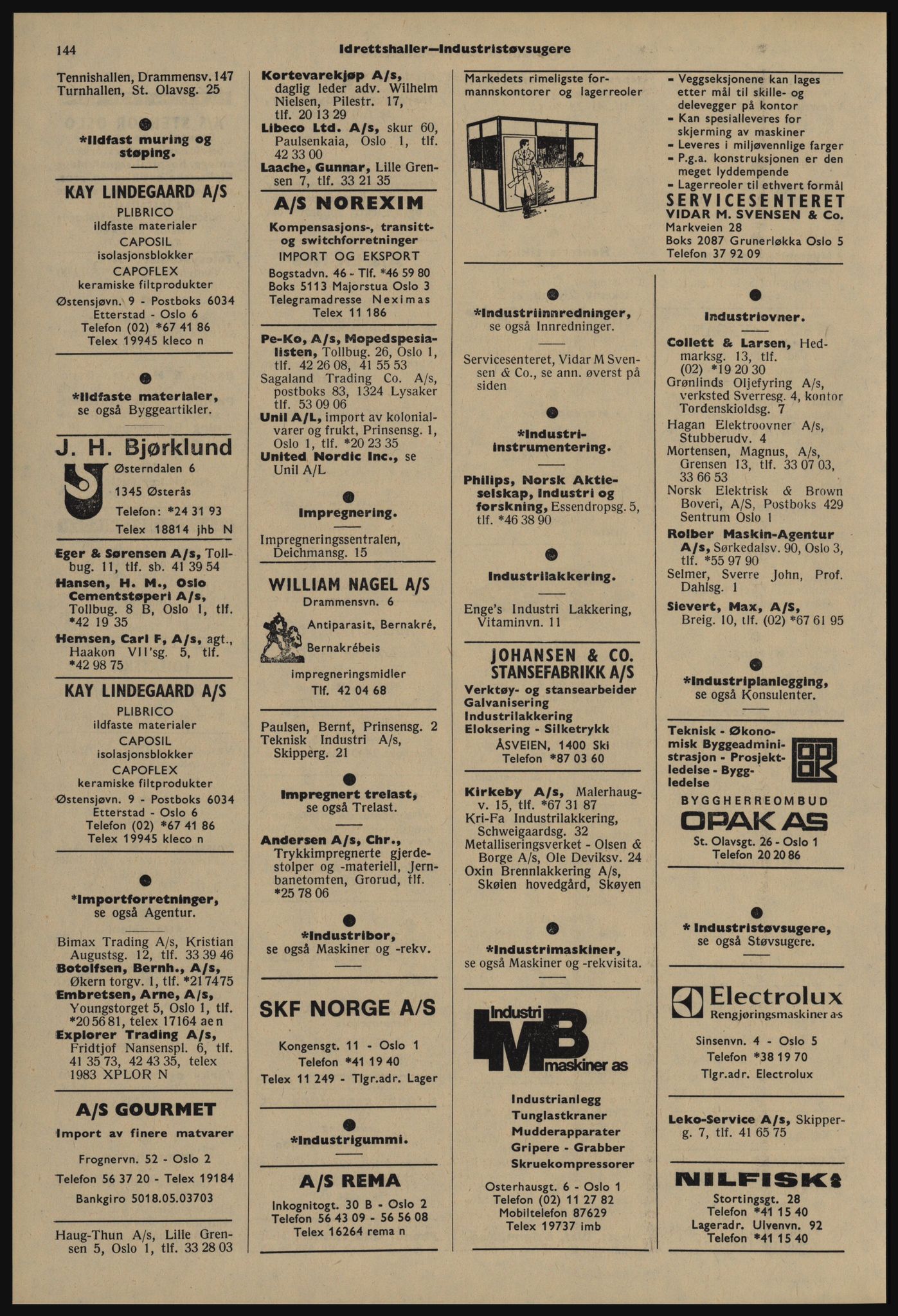 Kristiania/Oslo adressebok, PUBL/-, 1977-1978, s. 144