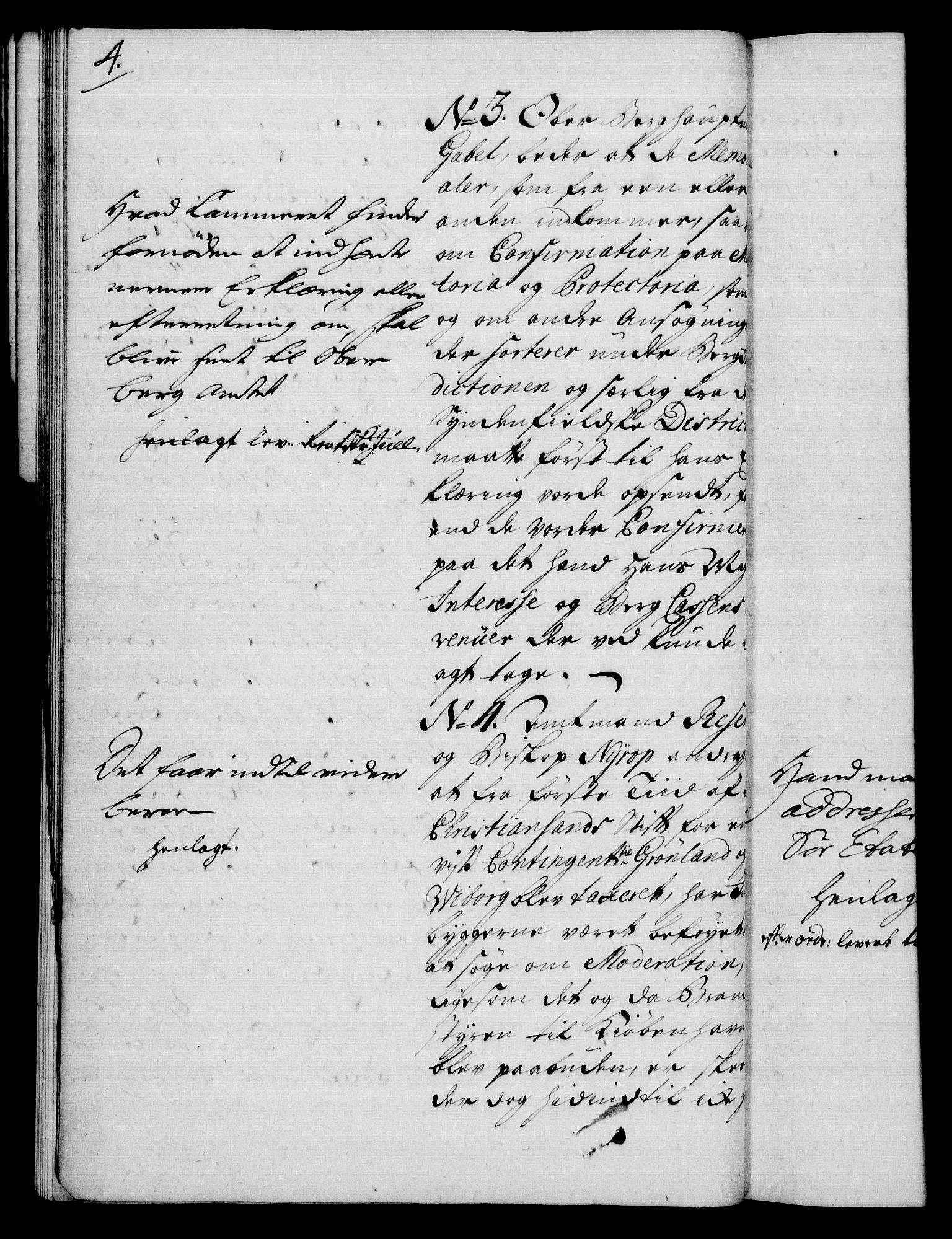 Rentekammeret, Kammerkanselliet, RA/EA-3111/G/Gh/Gha/L0013: Norsk ekstraktmemorialprotokoll (merket RK 53.58), 1731, s. 4