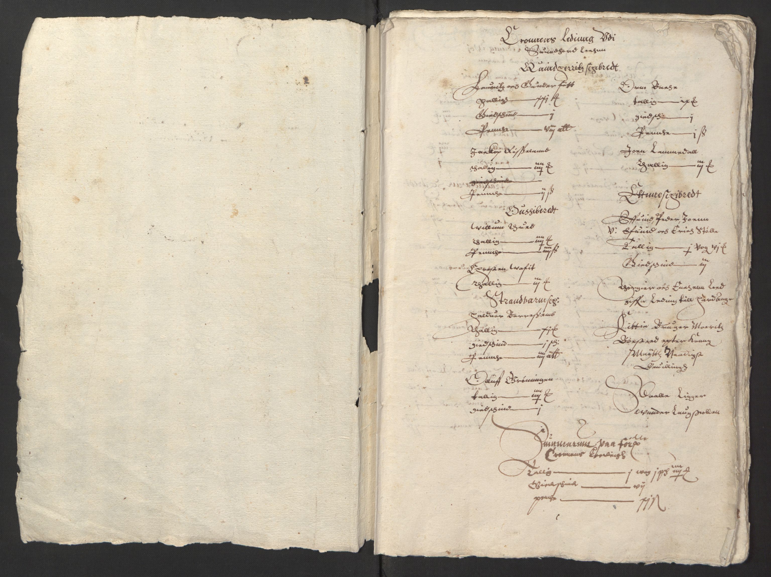 Stattholderembetet 1572-1771, AV/RA-EA-2870/Ek/L0003/0001: Jordebøker til utlikning av garnisonsskatt 1624-1626: / Jordebøker for Bergenhus len, 1624-1625, s. 4