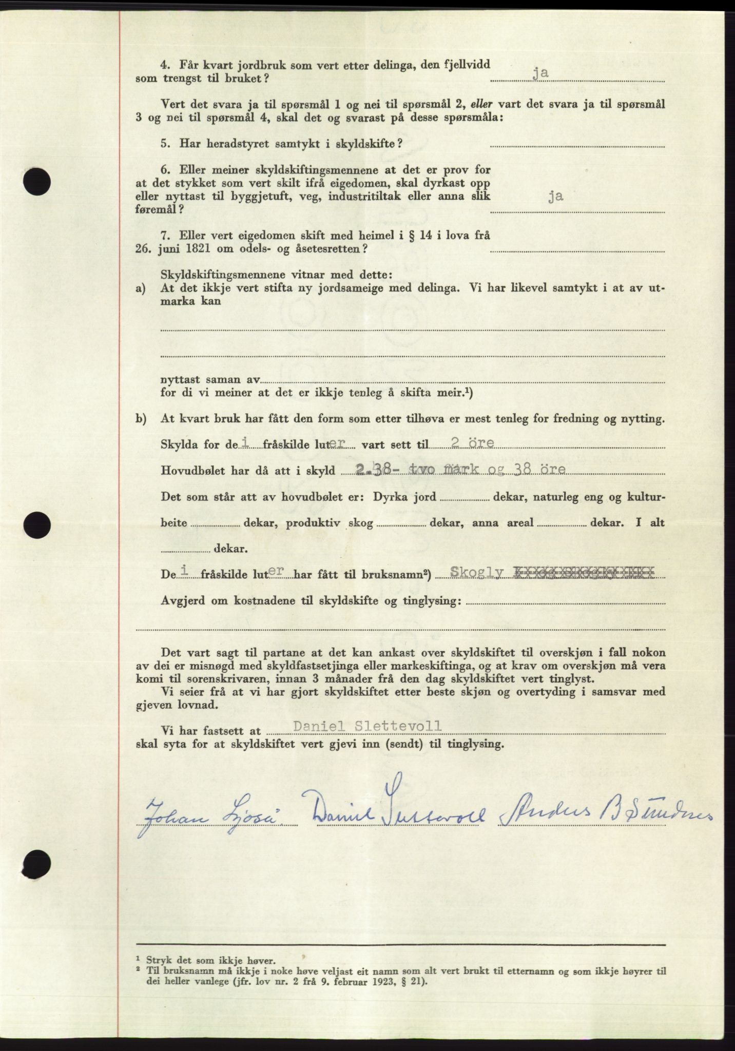 Søre Sunnmøre sorenskriveri, AV/SAT-A-4122/1/2/2C/L0110: Pantebok nr. 36A, 1958-1958, Dagboknr: 1536/1958