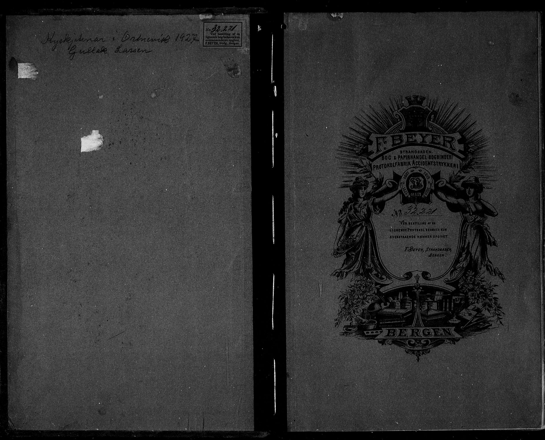 Lavik sokneprestembete, AV/SAB-A-80901: Klokkerbok nr. B 4, 1914-1937