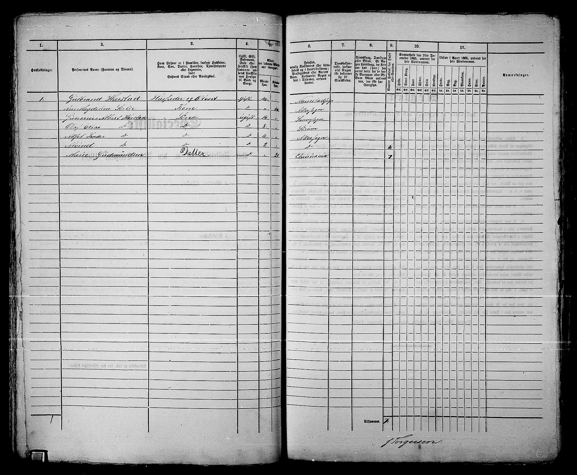 RA, Folketelling 1865 for 0203B Drøbak prestegjeld, Drøbak kjøpstad, 1865, s. 171