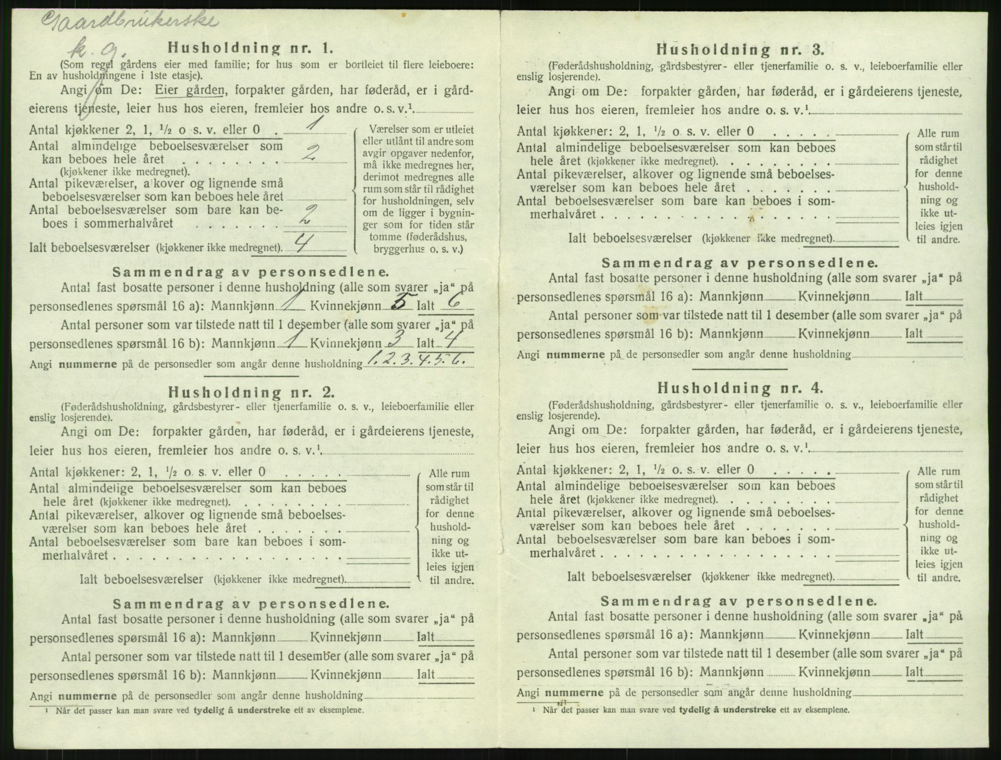 SAT, Folketelling 1920 for 1551 Eide herred, 1920, s. 415