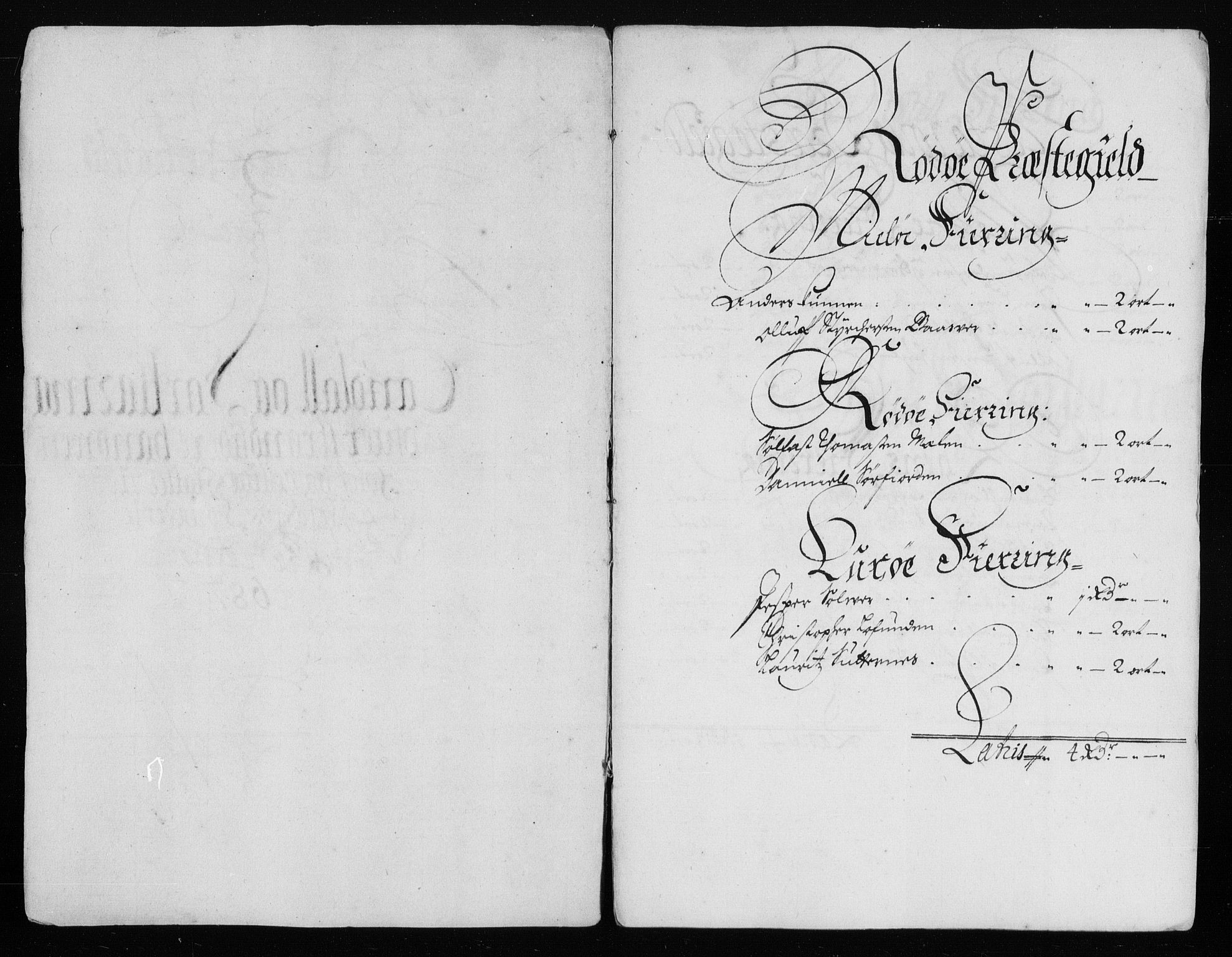 Rentekammeret inntil 1814, Reviderte regnskaper, Stiftamtstueregnskaper, Trondheim stiftamt og Nordland amt, RA/EA-6044/R/Rh/L0009: Nordland amt, 1687