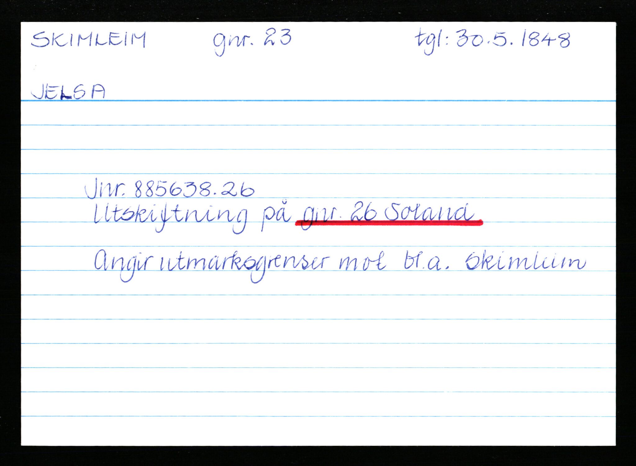 Statsarkivet i Stavanger, AV/SAST-A-101971/03/Y/Yk/L0035: Registerkort sortert etter gårdsnavn: Sikvaland lille - Skorve, 1750-1930, s. 459