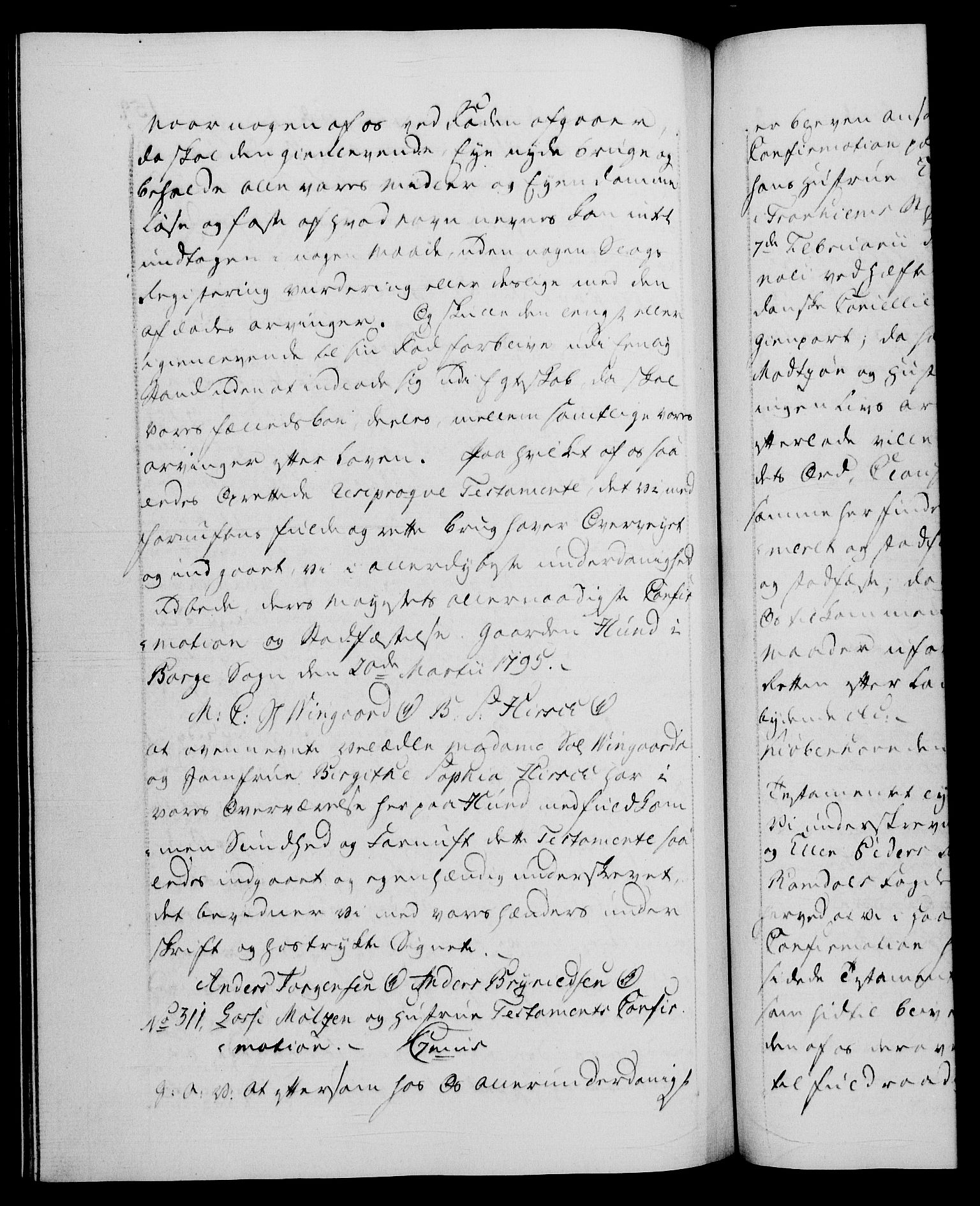 Danske Kanselli 1572-1799, RA/EA-3023/F/Fc/Fca/Fcaa/L0056: Norske registre, 1795-1796, s. 159b