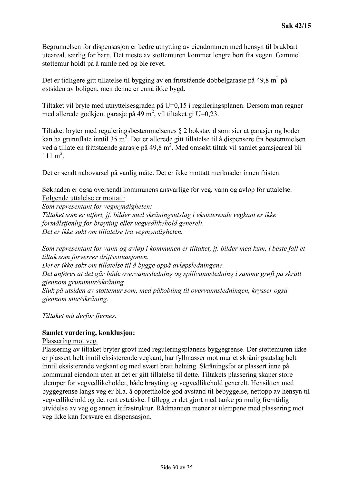 Klæbu Kommune, TRKO/KK/02-FS/L008: Formannsskapet - Møtedokumenter, 2015, s. 1050