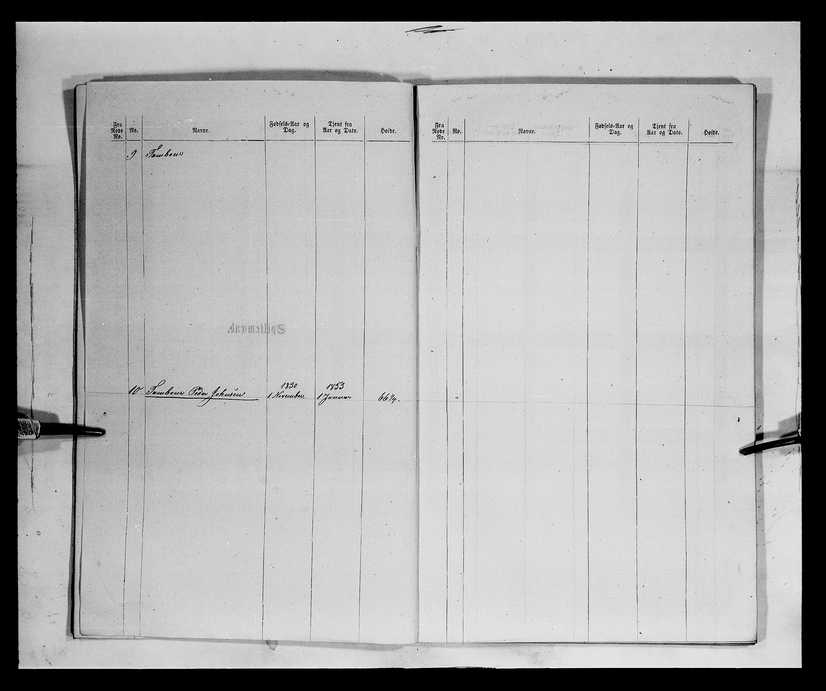 Fylkesmannen i Oppland, AV/SAH-FYO-002/1/K/Kb/L1161: Valderske nasjonale musketérkorps - Vangske kompani og Hadelandske kompani av Akershusiske nasjonale musketérkorps, 1818-1860, s. 3111