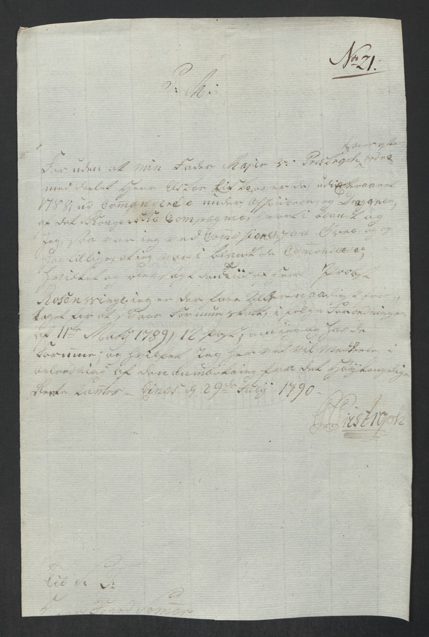 Rentekammeret inntil 1814, Reviderte regnskaper, Mindre regnskaper, AV/RA-EA-4068/Rf/Rfe/L0017: Inderøy fogderi, Jarlsberg grevskap, 1789, s. 71