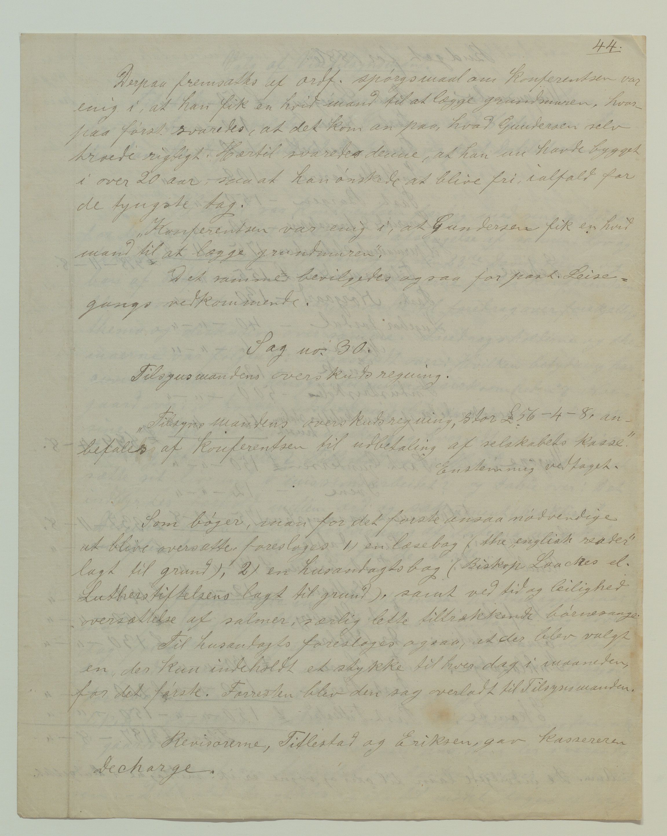 Det Norske Misjonsselskap - hovedadministrasjonen, VID/MA-A-1045/D/Da/Daa/L0036/0010: Konferansereferat og årsberetninger / Konferansereferat fra Sør-Afrika., 1885